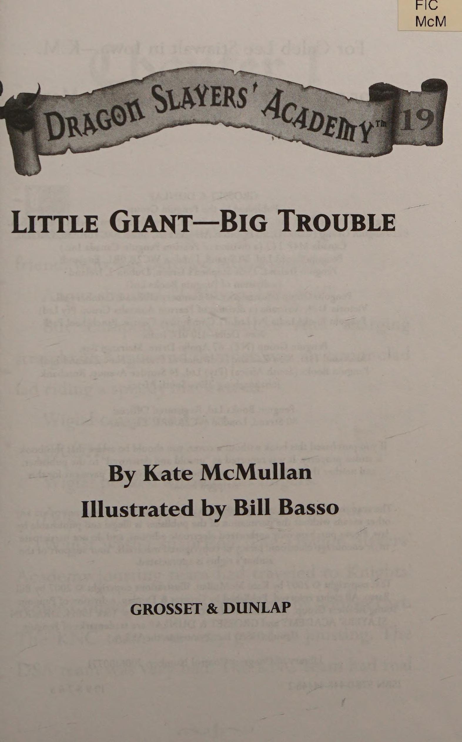 Little Giant--Big Trouble