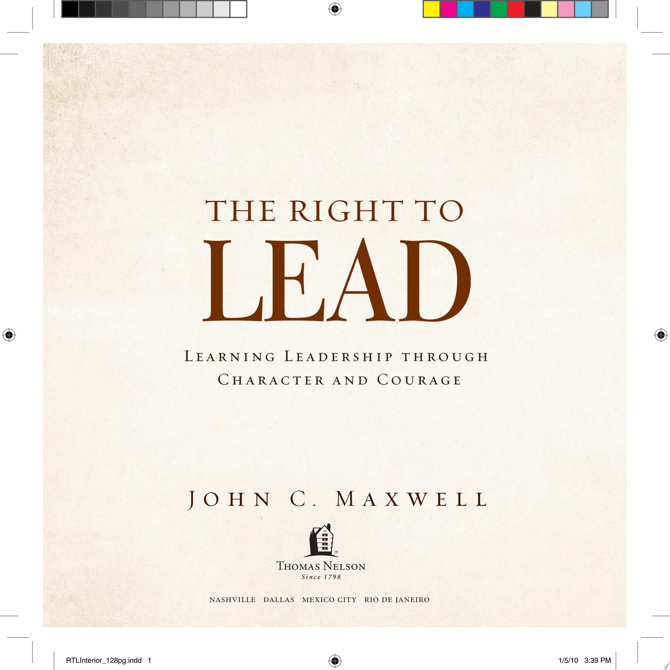 The Right to Lead