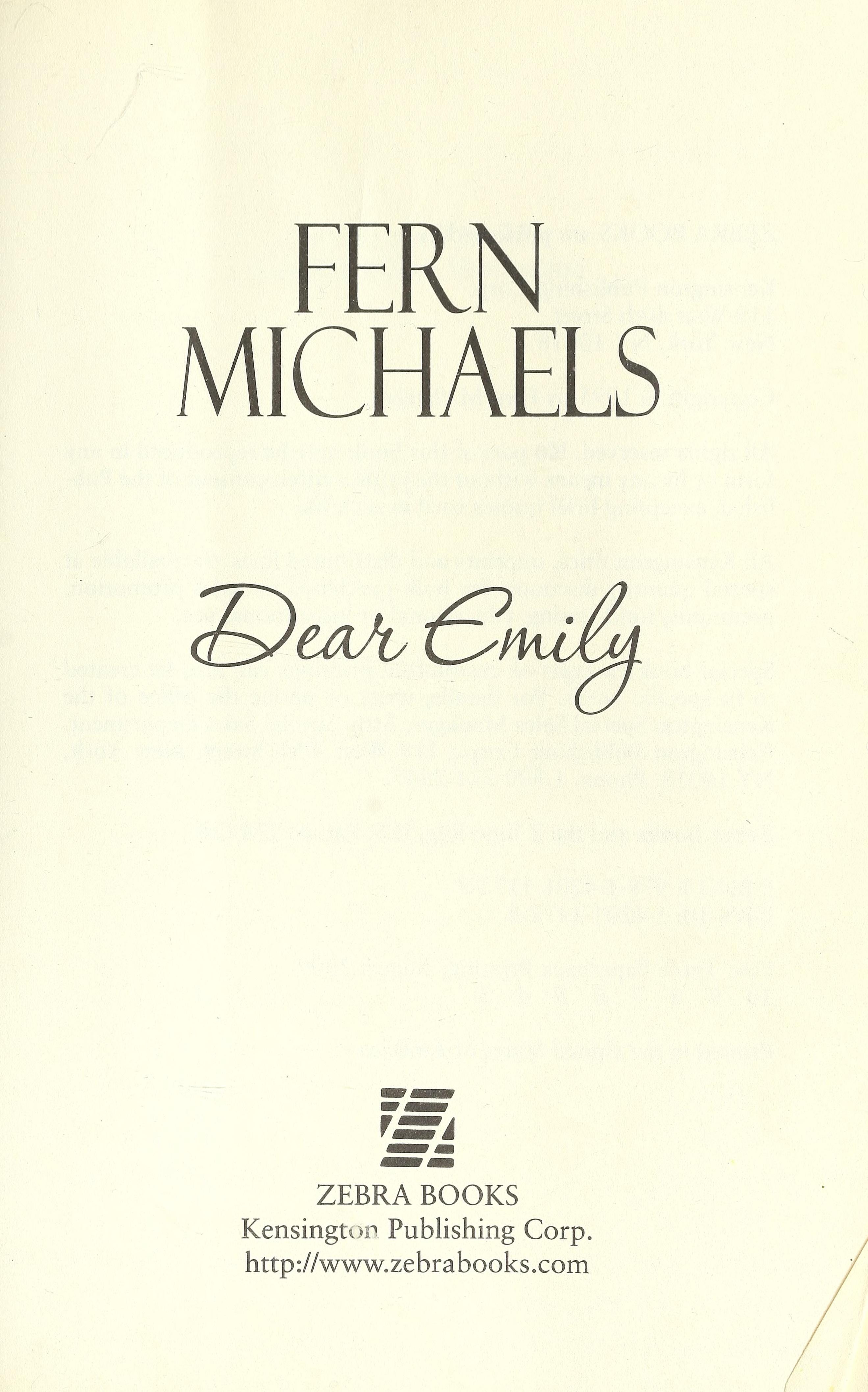 Dear Emily