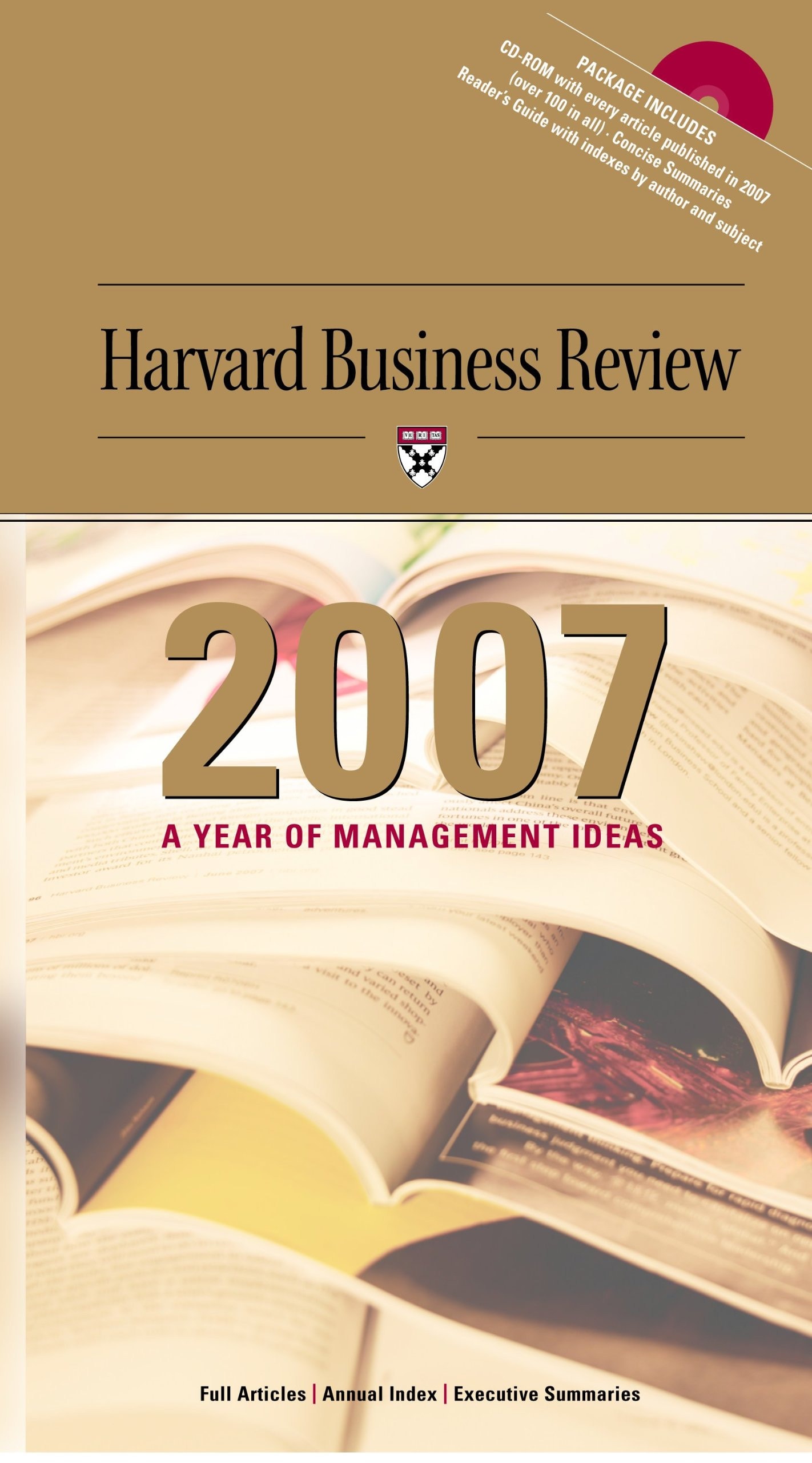 Harvard Business Review 2007 A Year of Management