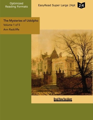 The Mysteries of Udolpho Volume 3 of 5 A Romance (EasyRead Super Large 24pt Edition)