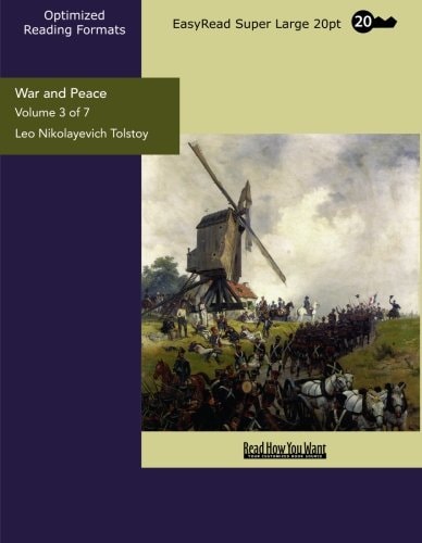 War and Peace Volume 3 of 8 (EasyRead Super Large 20pt Edition)