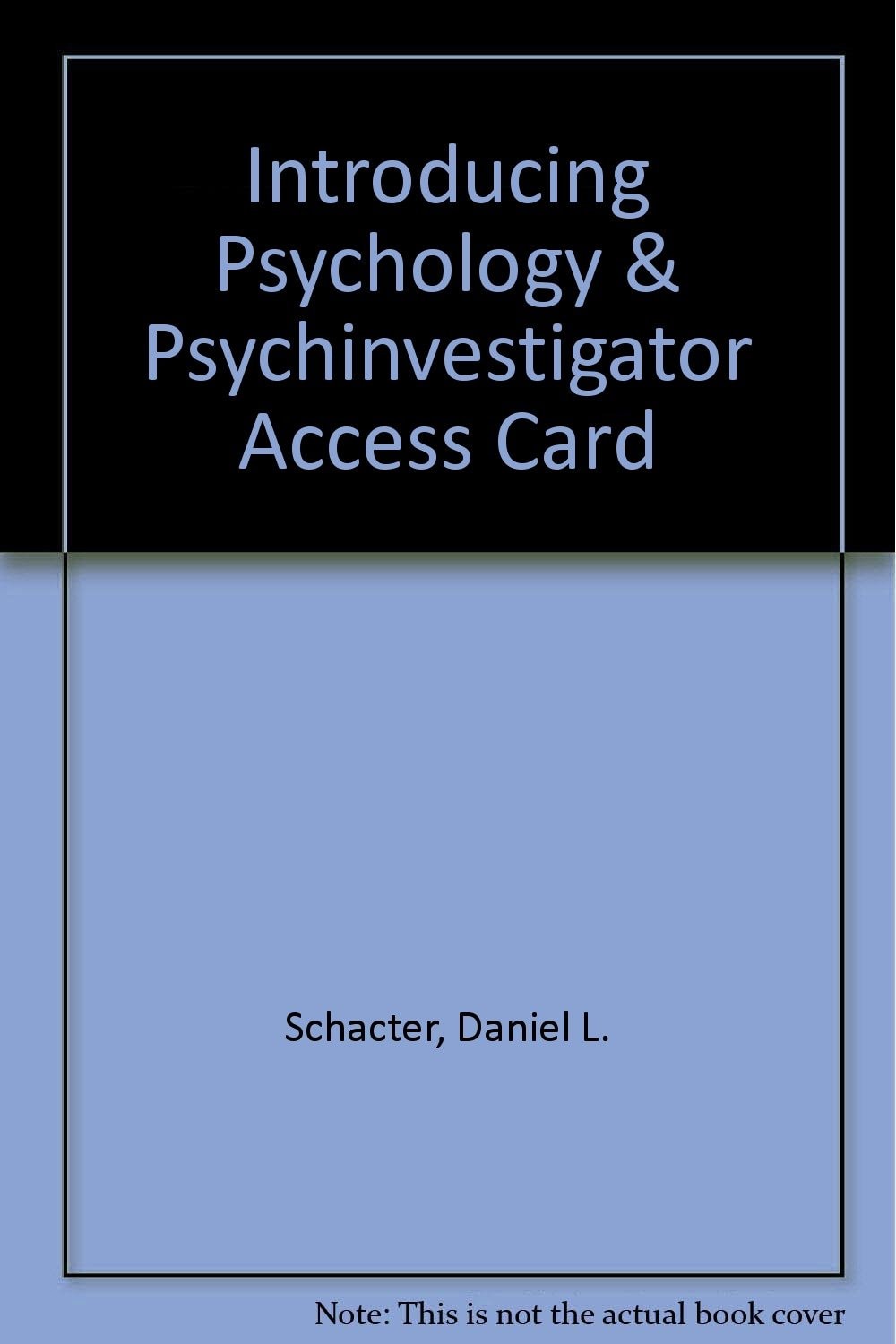 Introducing Psychology + Psychinvestigator Access Card