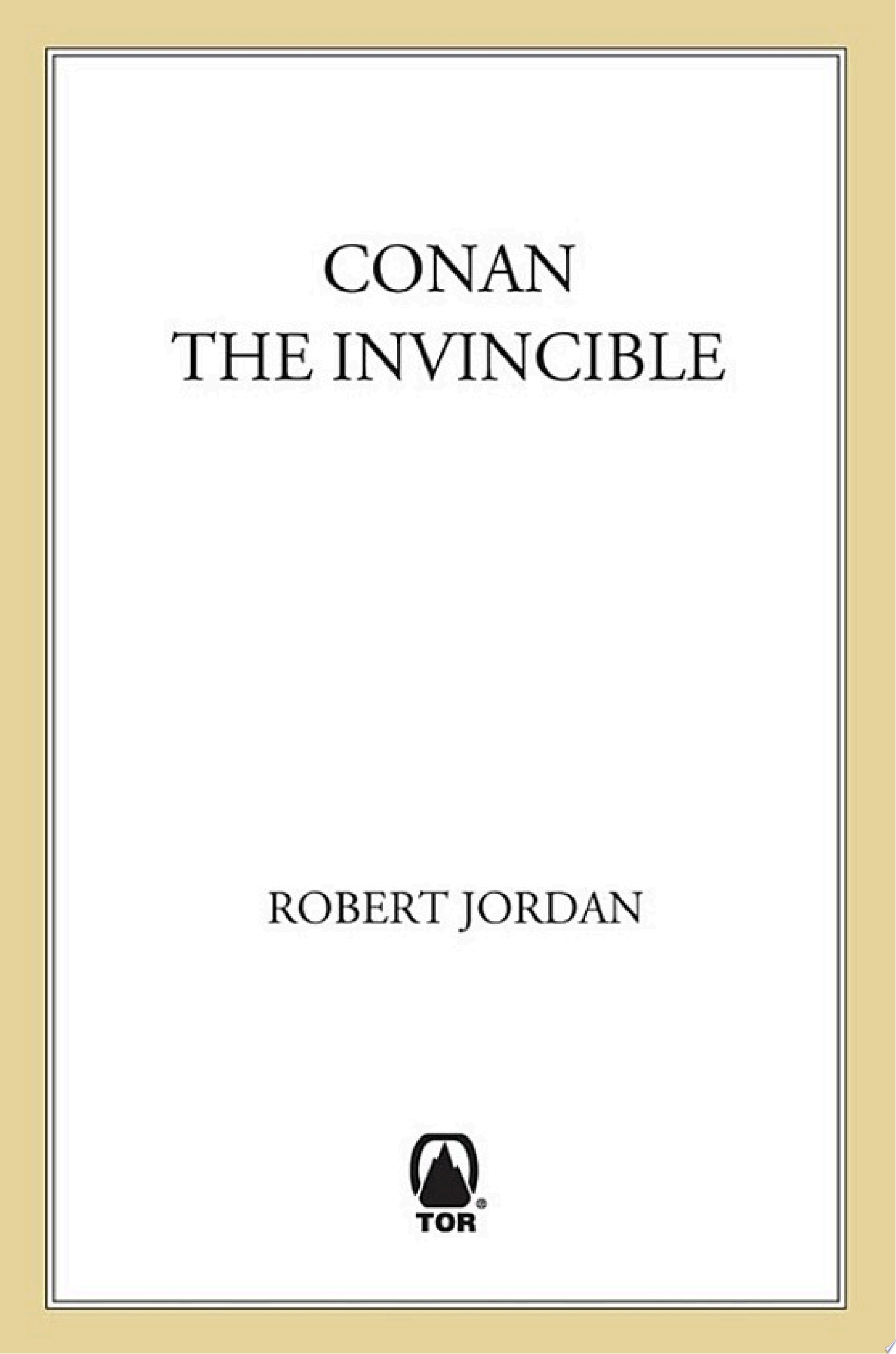 Conan the Invincible