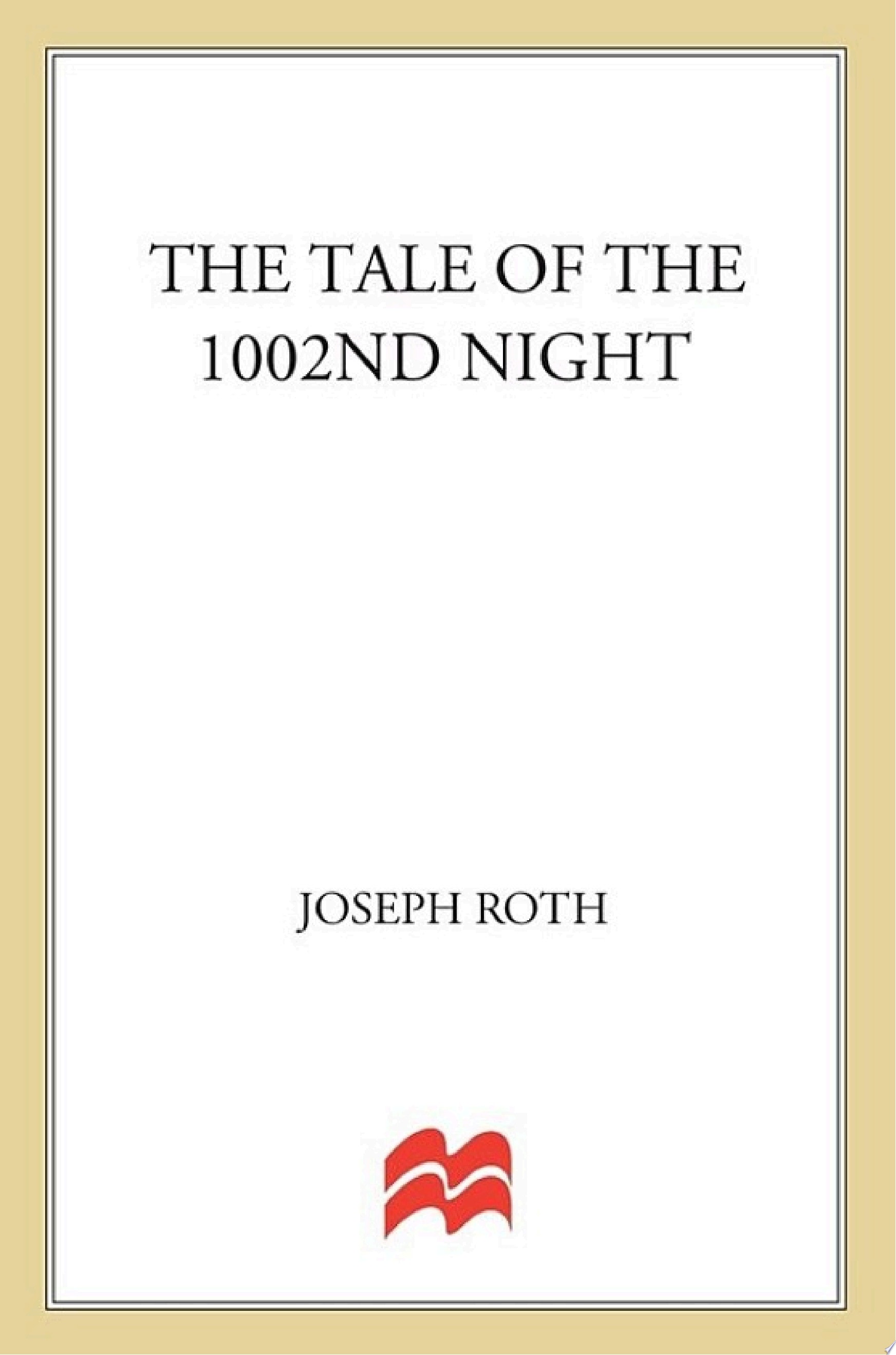 The Tale of the 1002nd Night