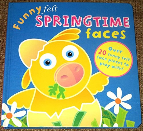 Funny Felt Springtime Faces