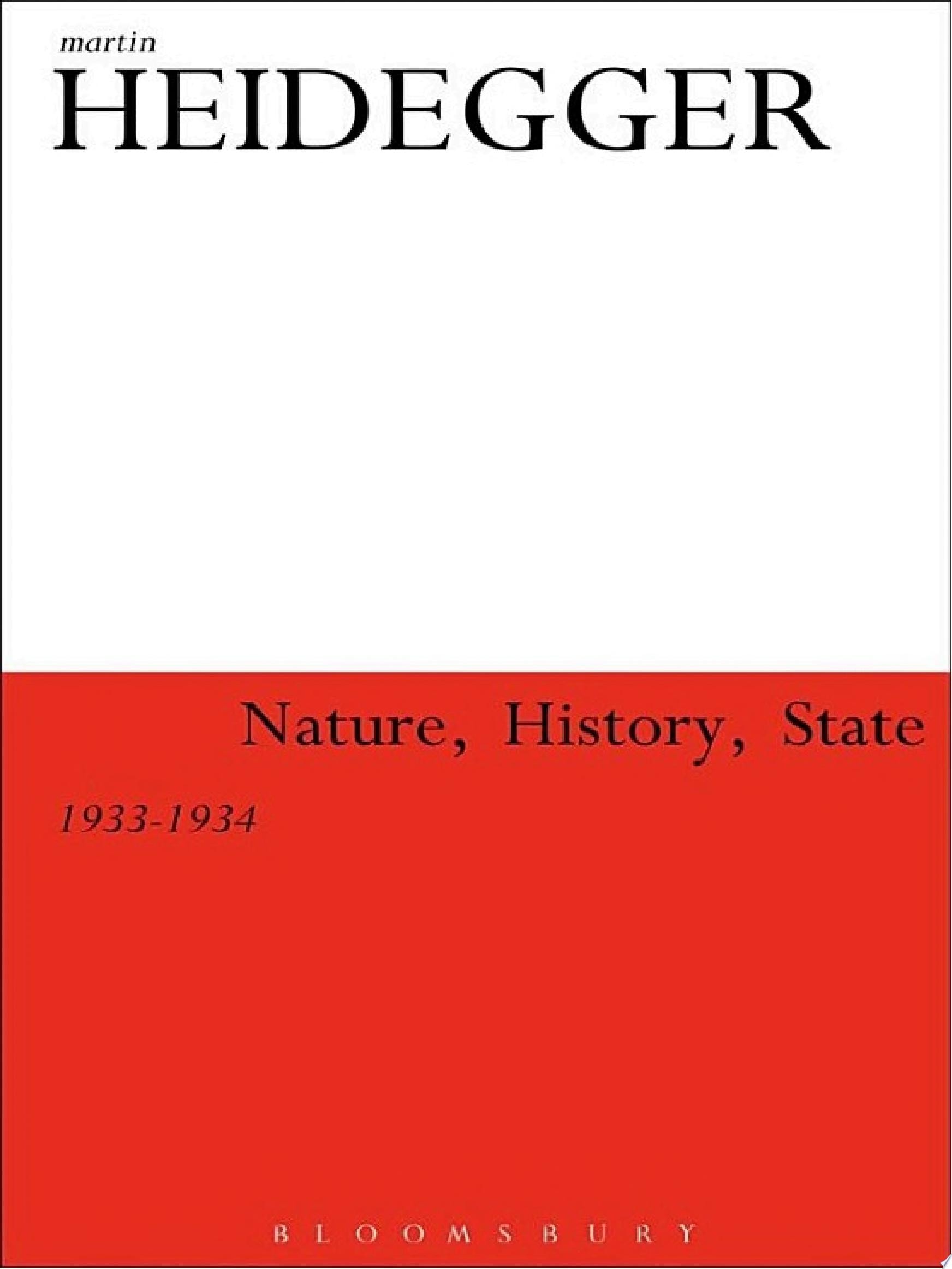 Nature, History, State