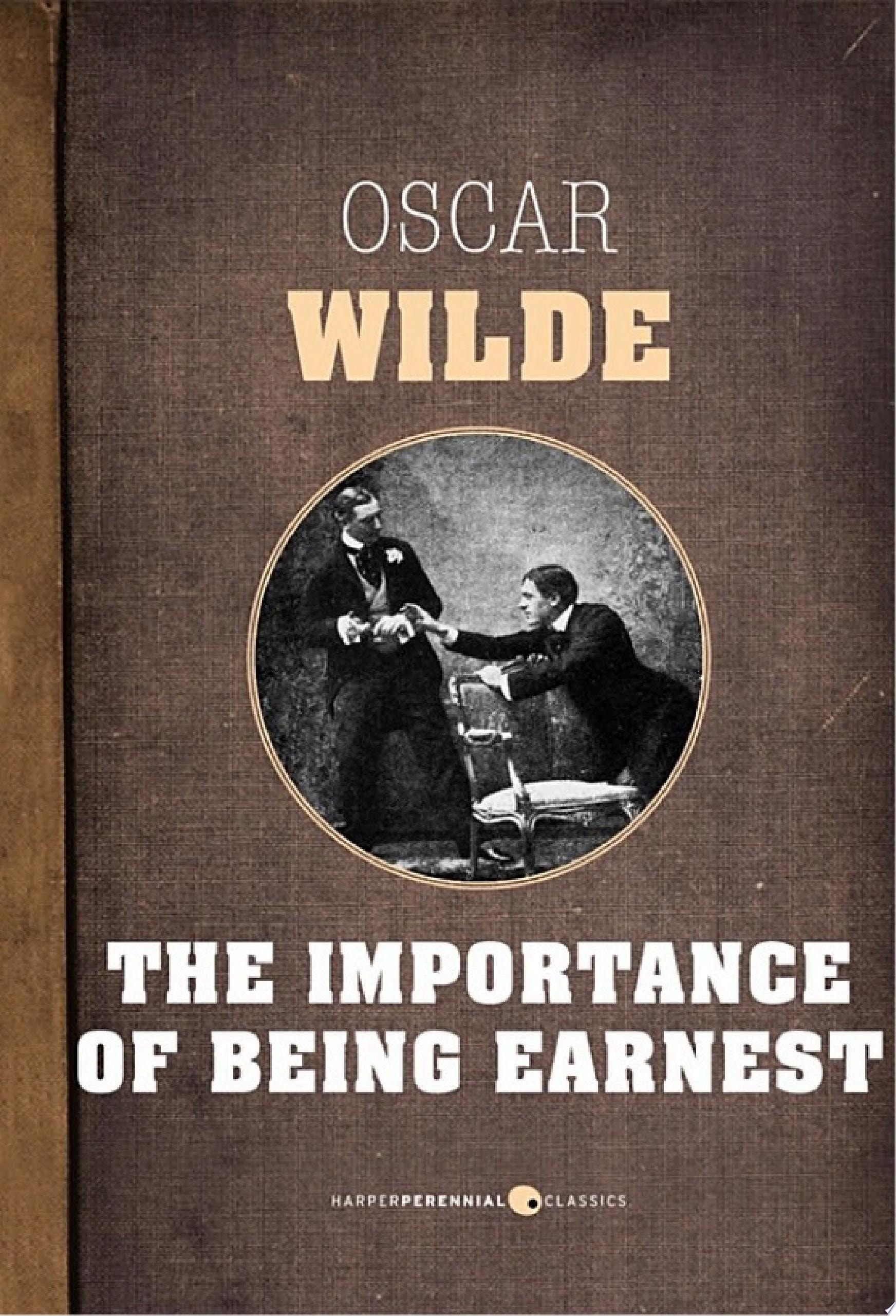 The Importance of Being Earnest