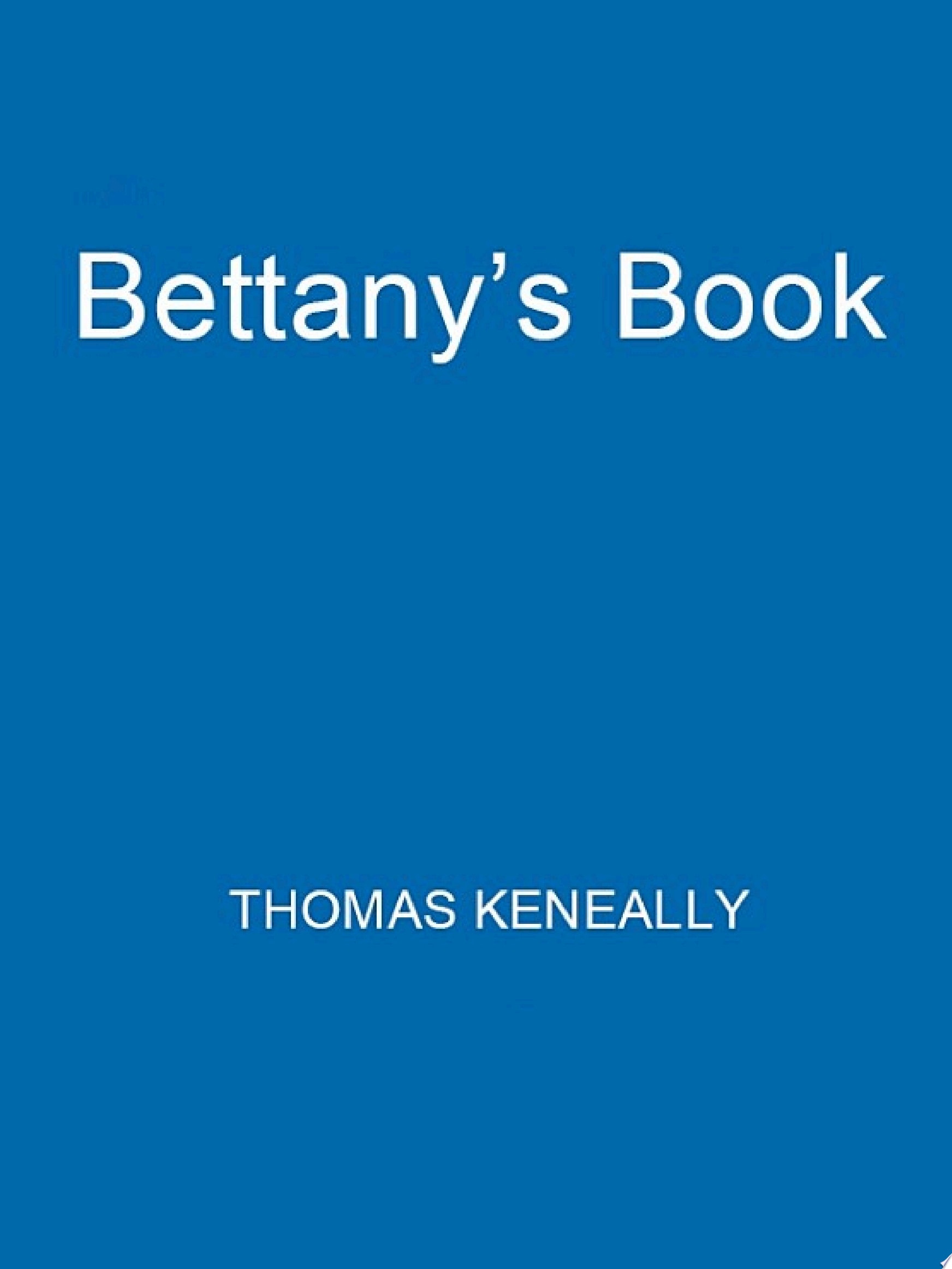 Bettany's Book