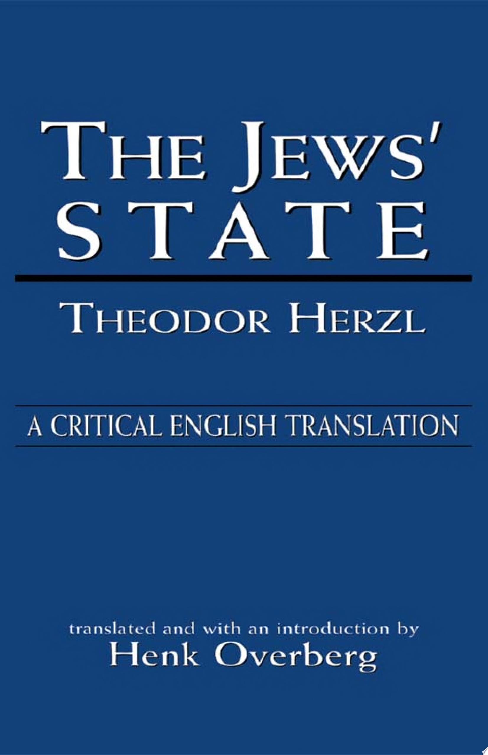 The Jews' State