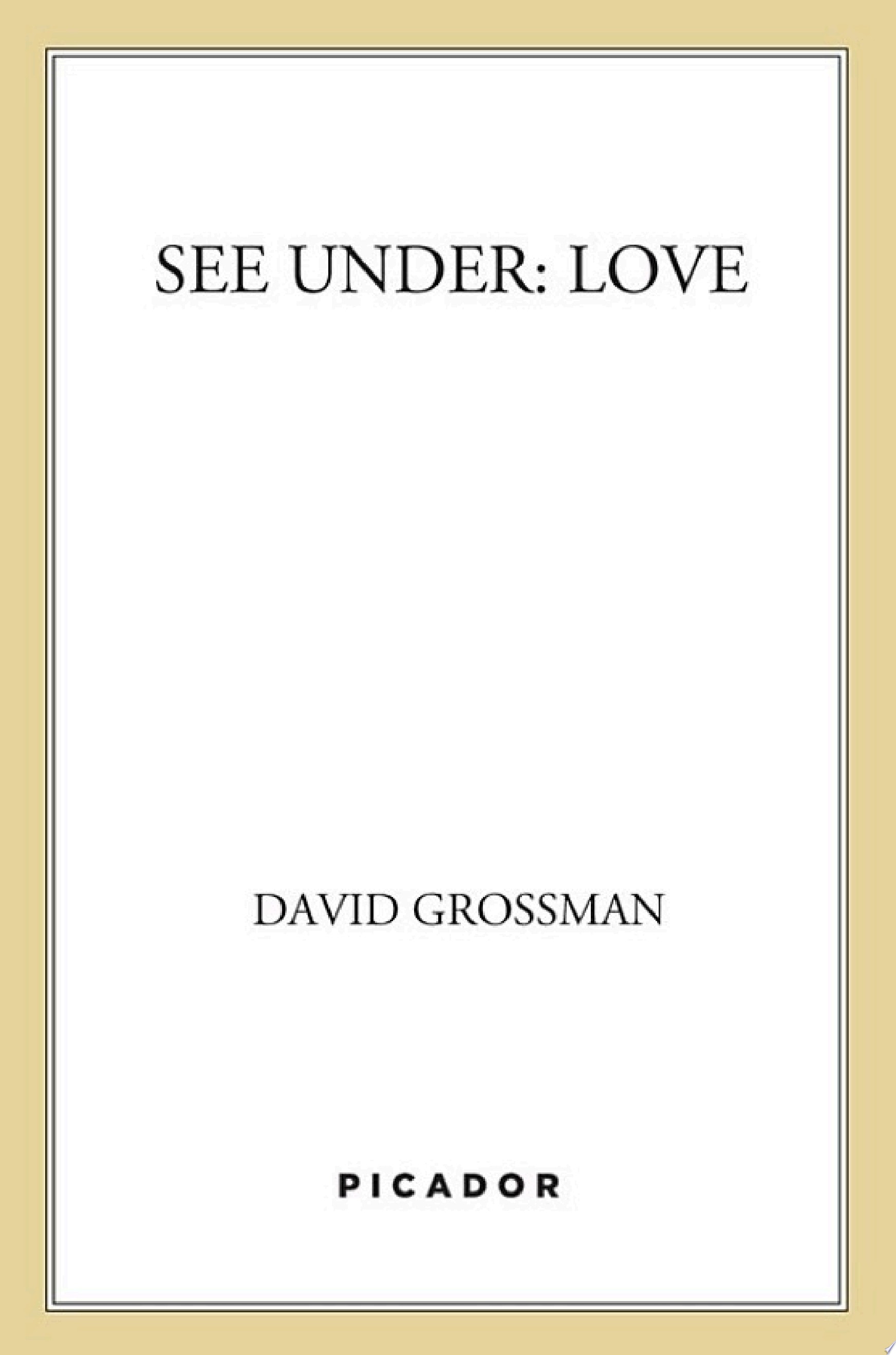 See Under--love