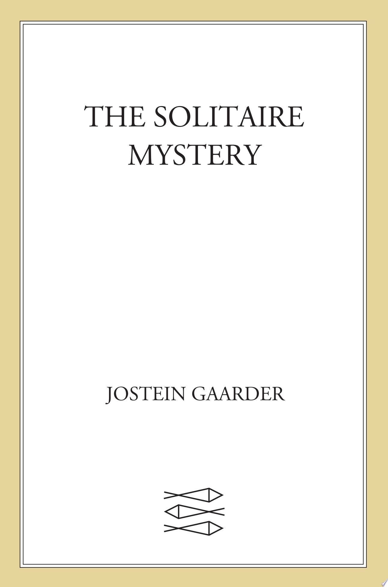 The Solitaire Mystery