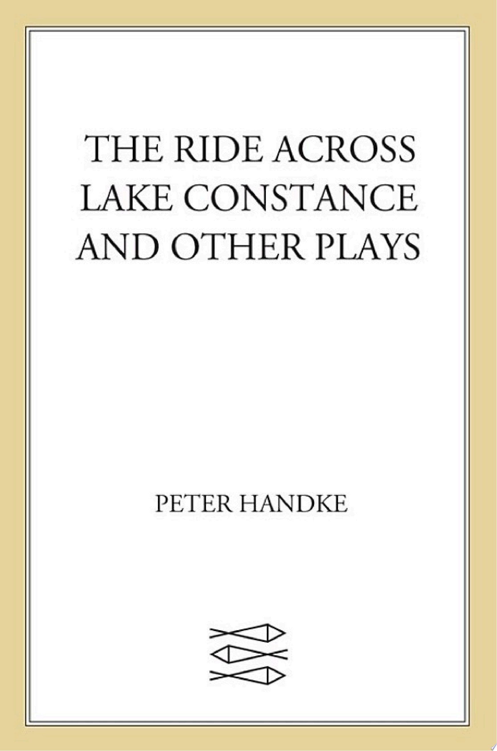 The Ride Across Lake Constance
