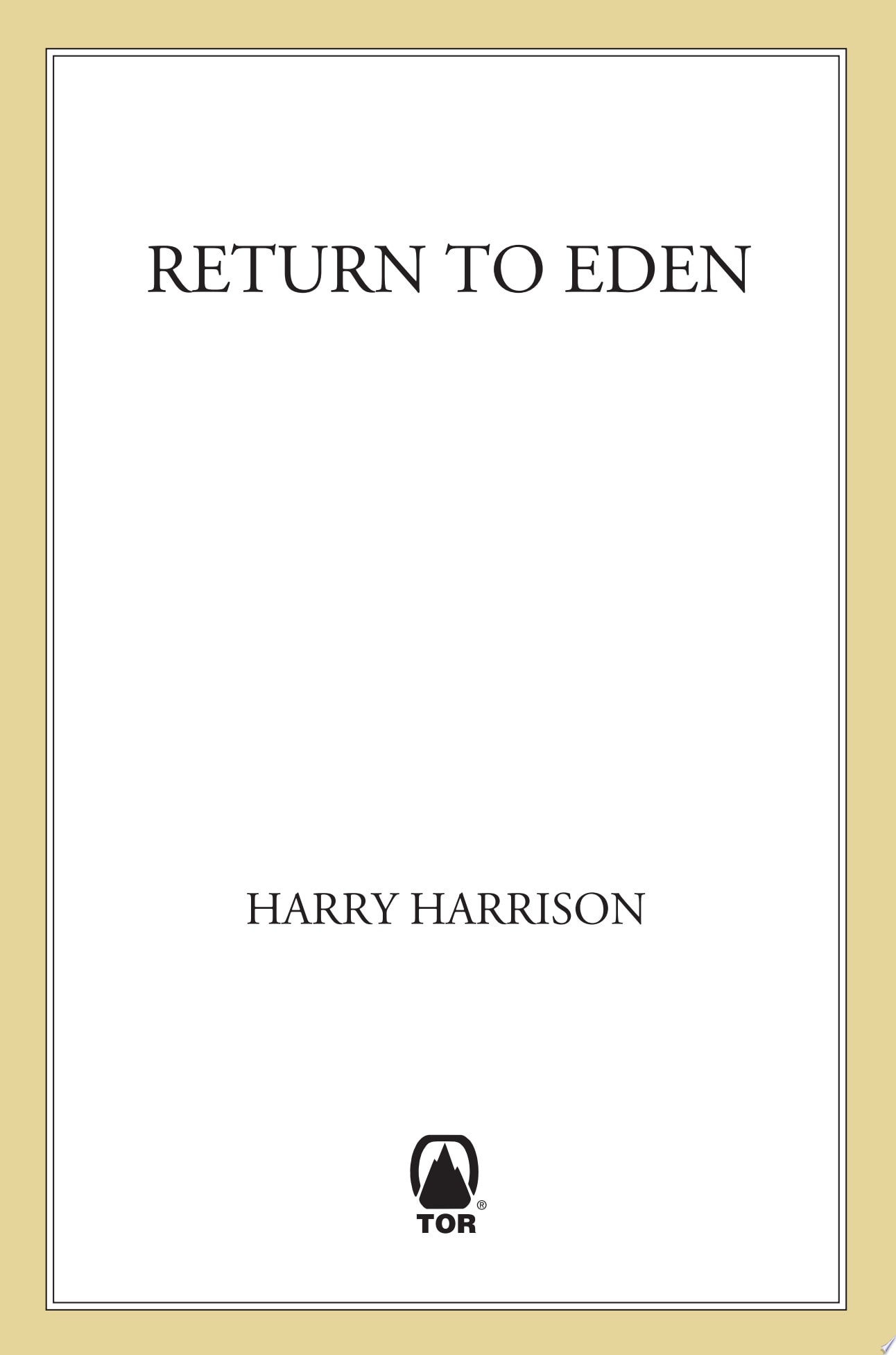 Return to Eden