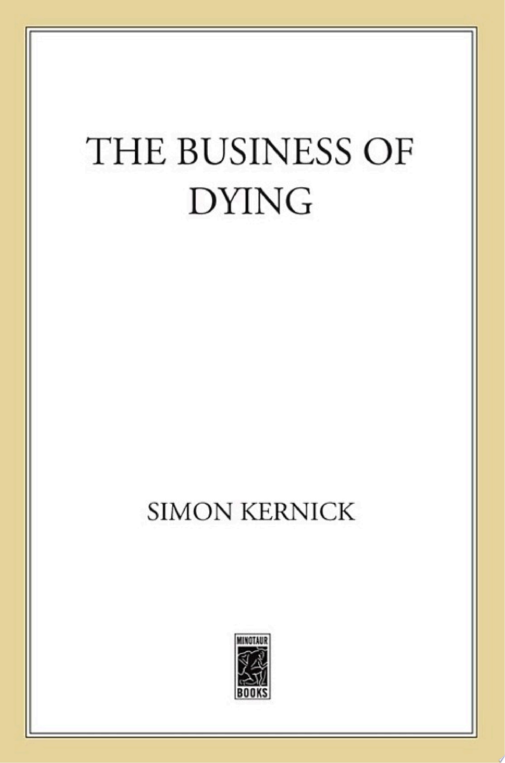 The Business of Dying