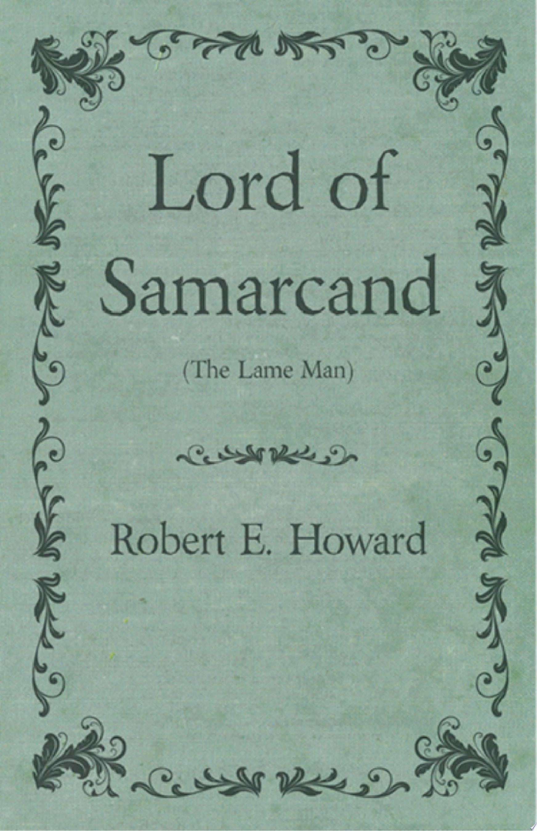 Lord of Samarcand