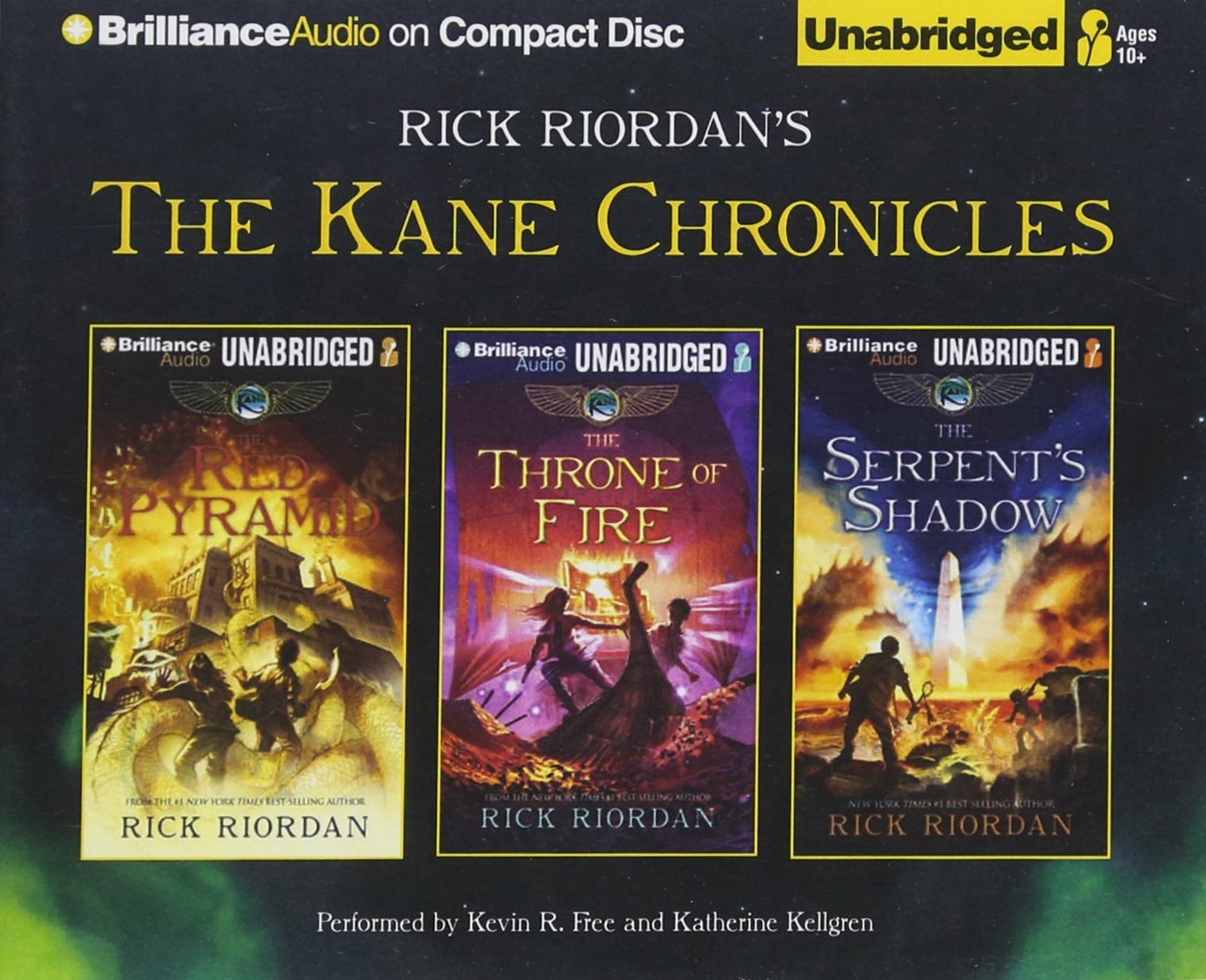 Rick Riordan's The Kane Chronicles (Bundle): The Red Pyramid, The Throne of Fire, The Serpent's Shadow