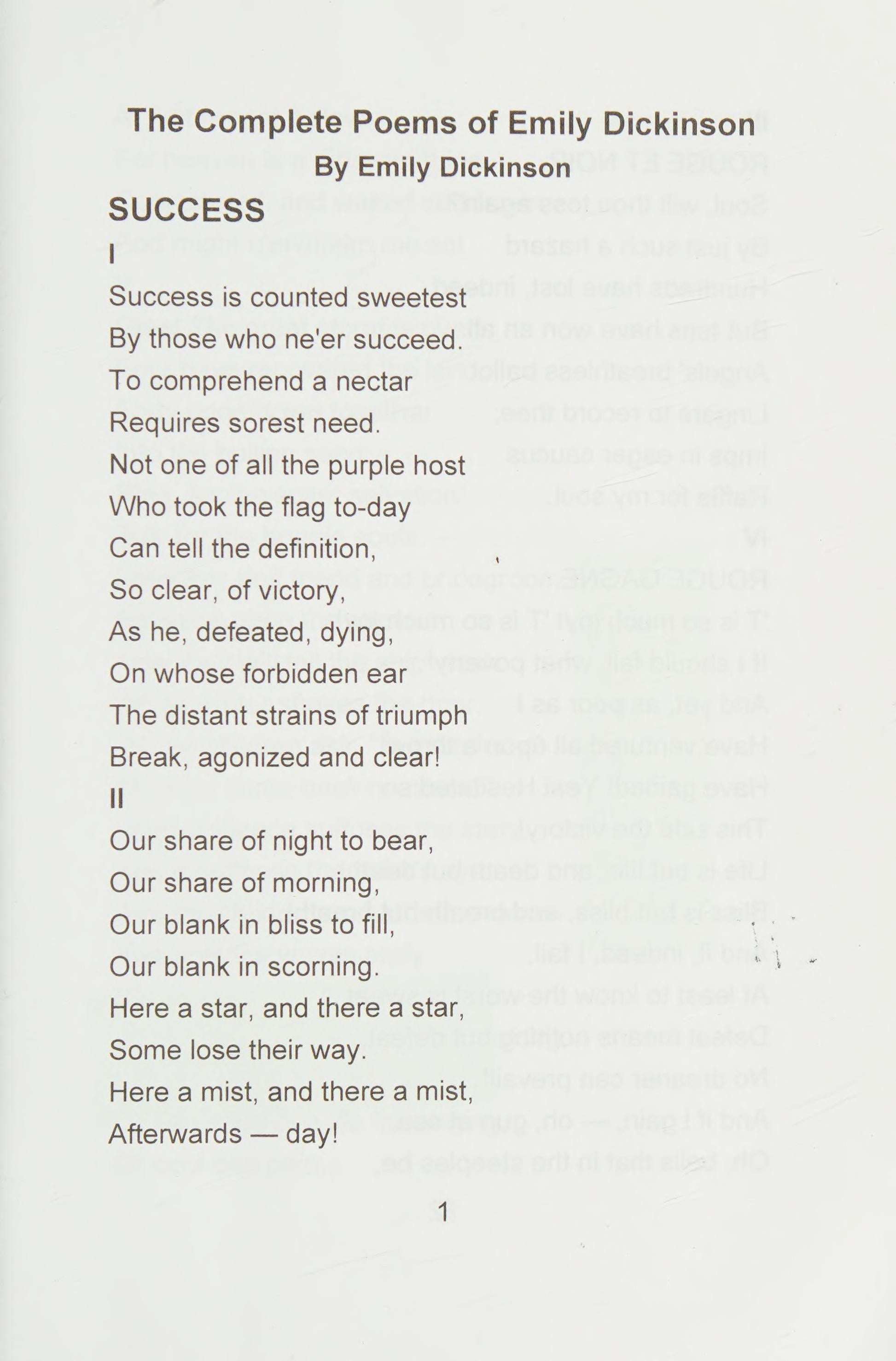 The Complete Poems of Emily Dickinson