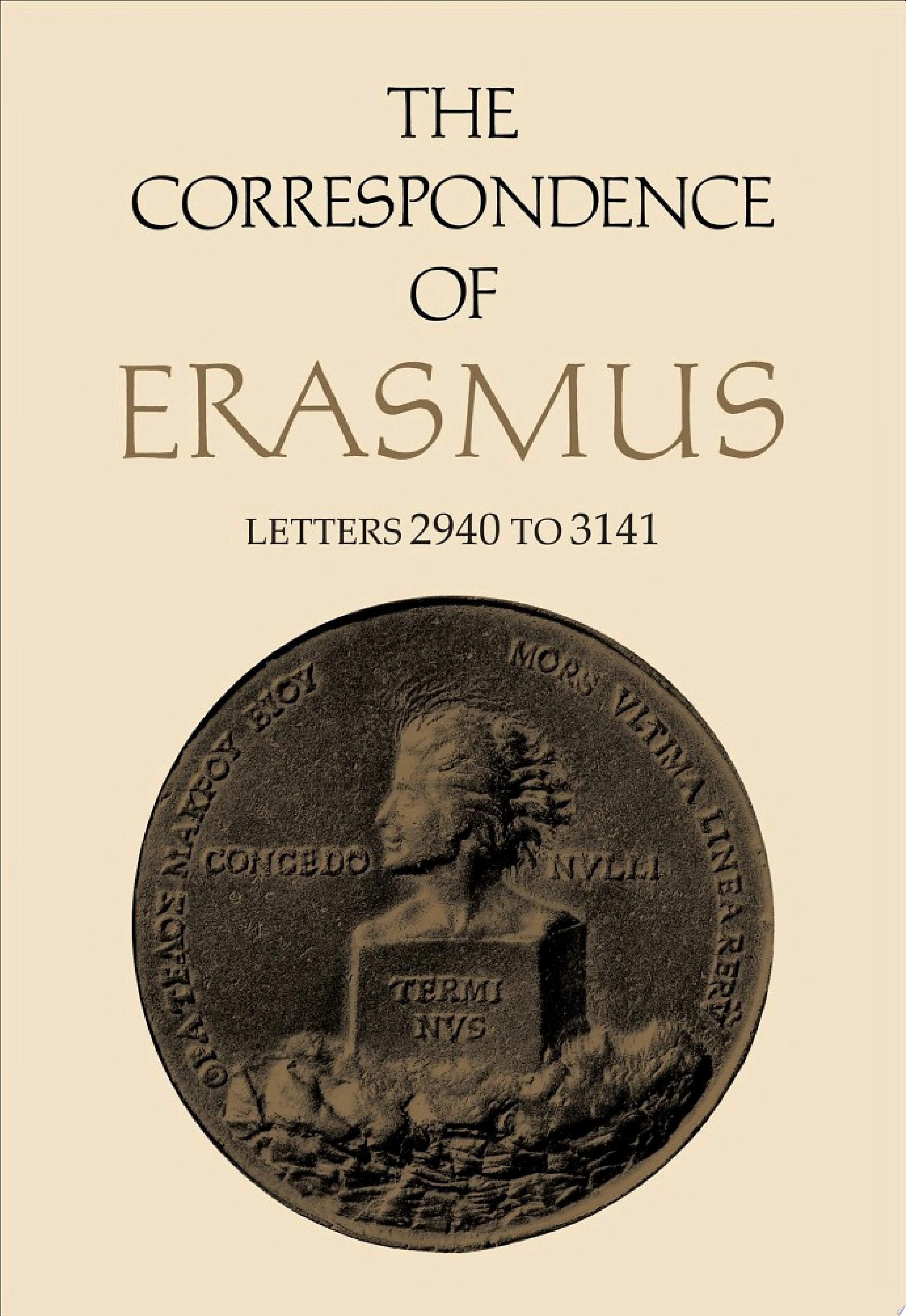The Correspondence of Erasmus