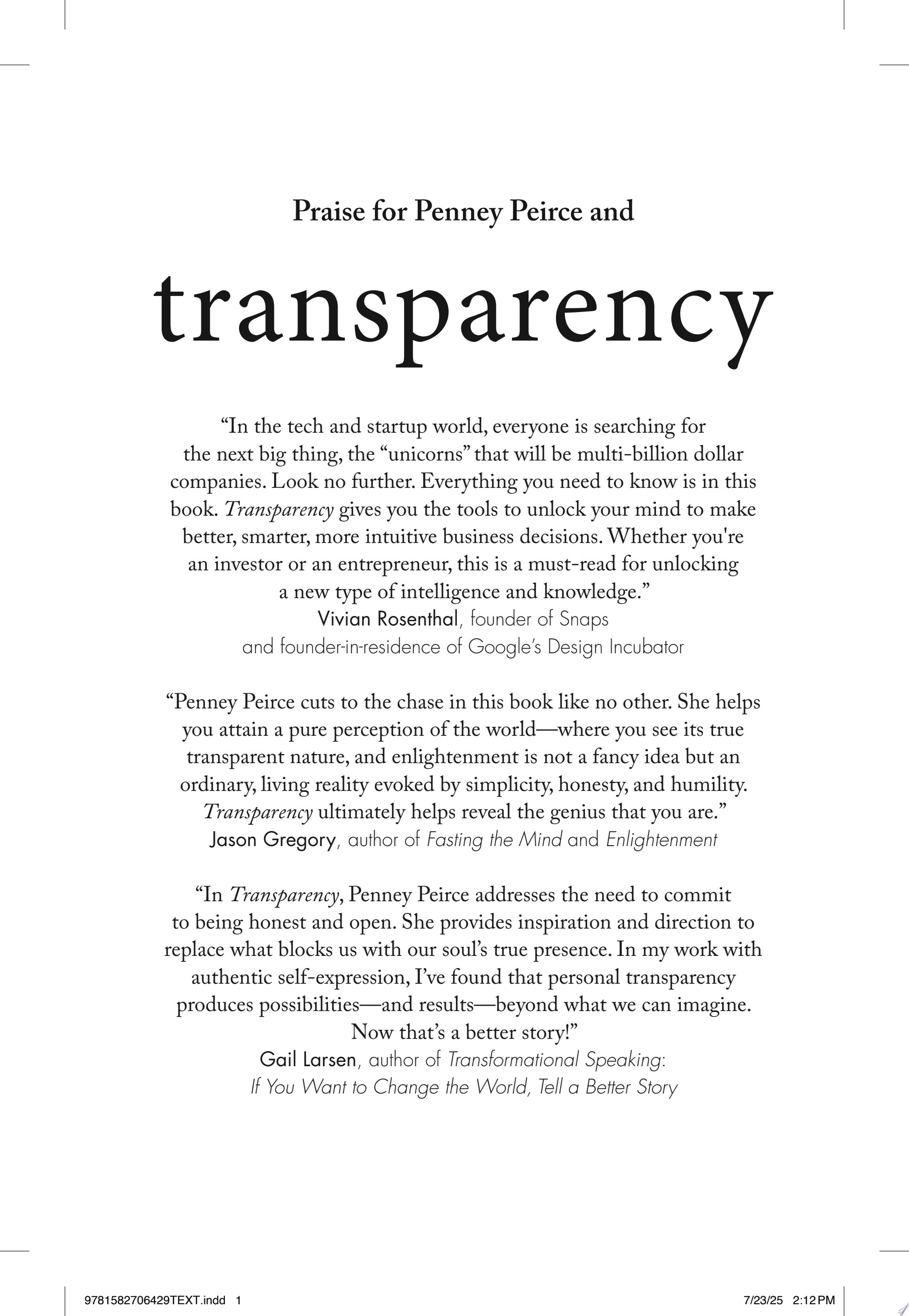 Transparency