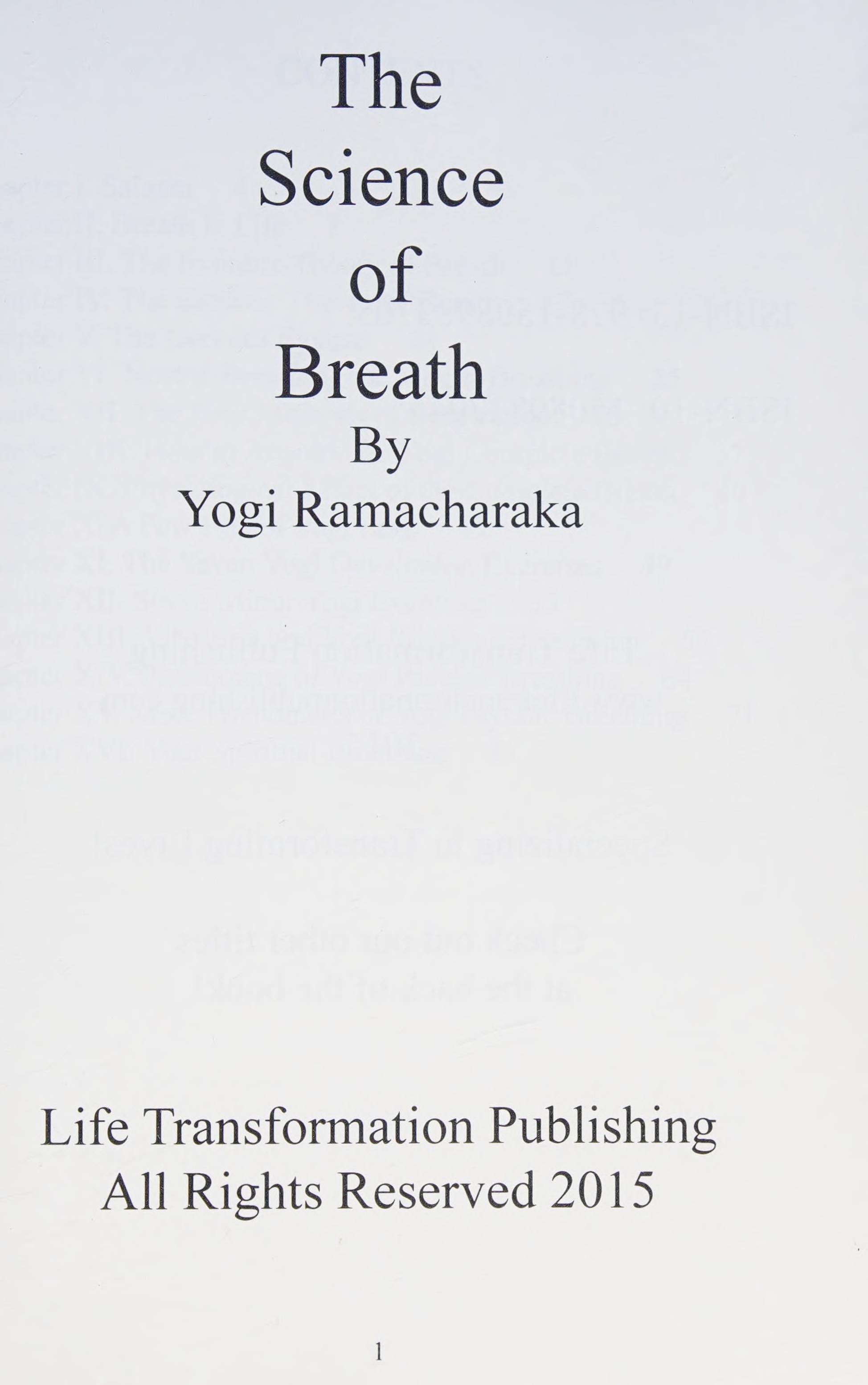The Science of Breath