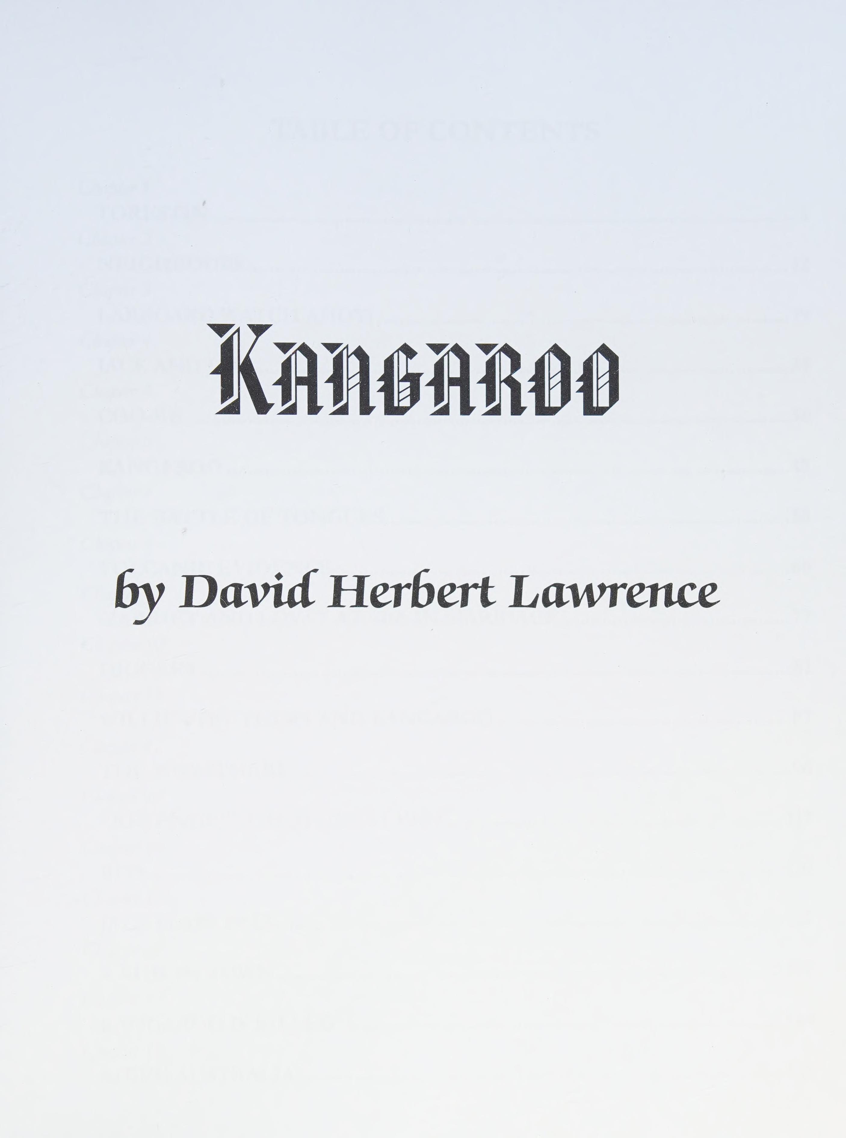 Kangaroo