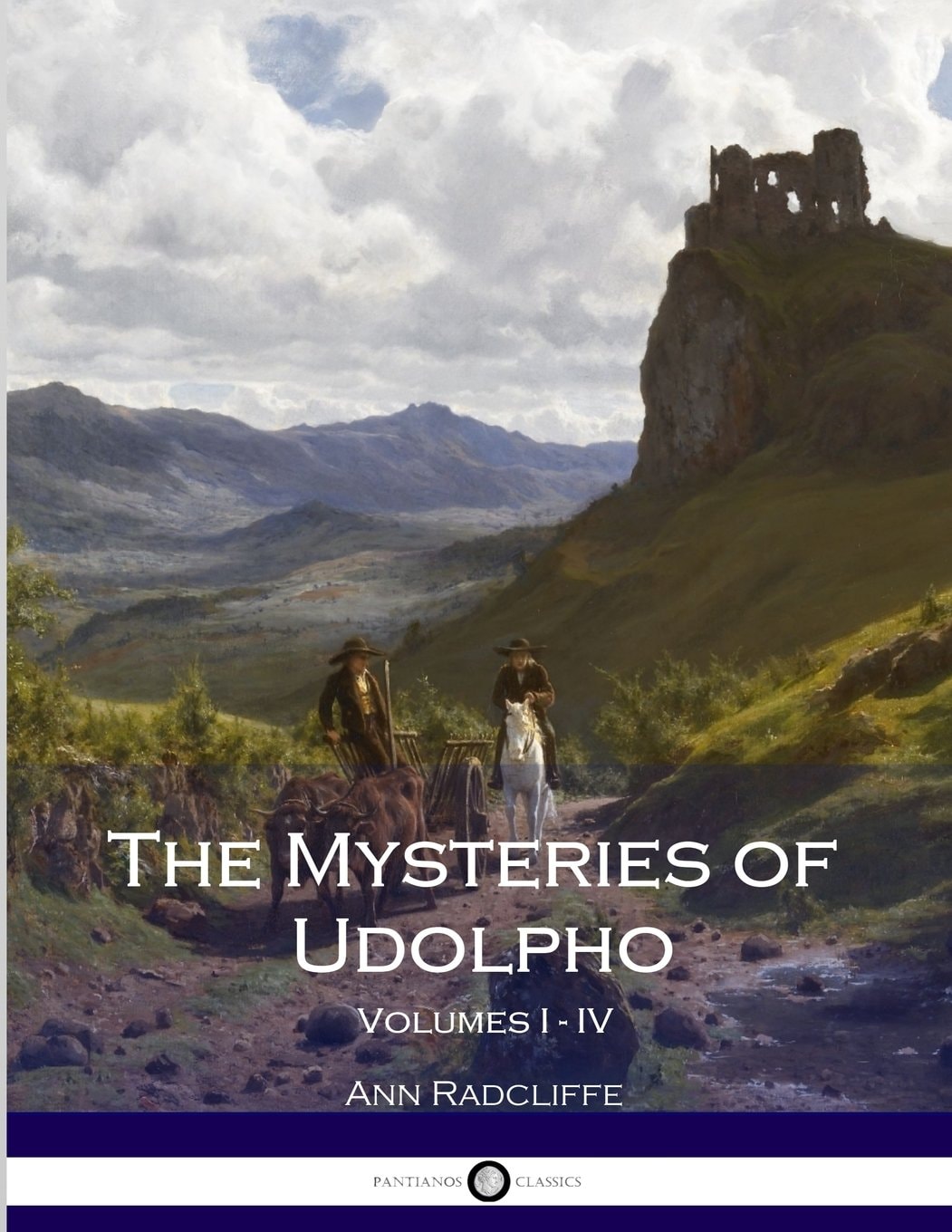 The Mysteries of Udolpho Volumes I - IV