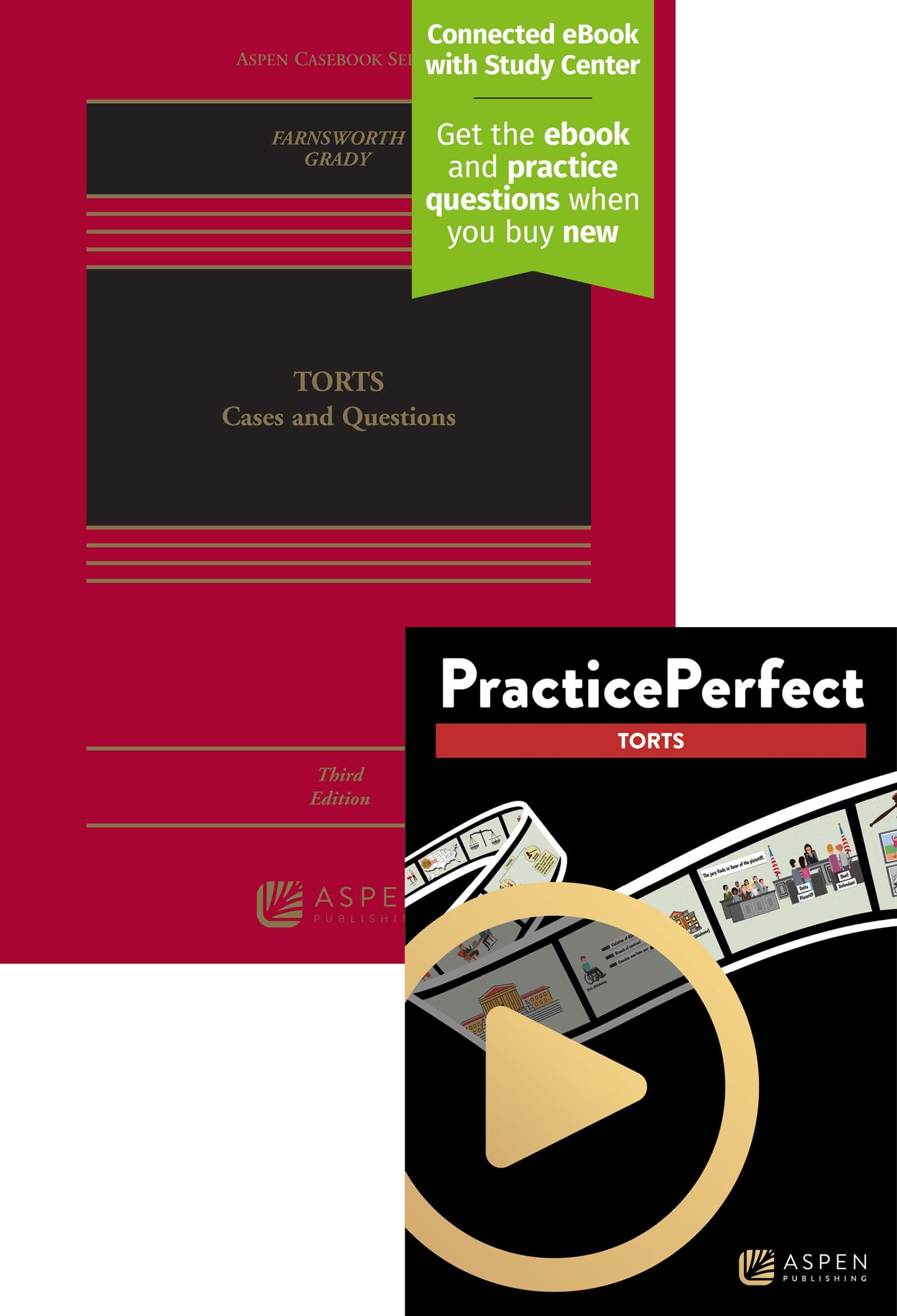 Bundle: Torts: Cases and Questions, Third Edition with PracticePerfect Torts
