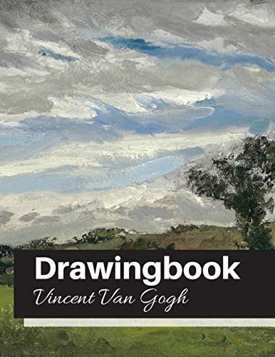 Drawingbook (Vincent Van Gogh) Drawingbook,drawing Book for Adults,All Blank Sketchbook,van Gogh Notebook