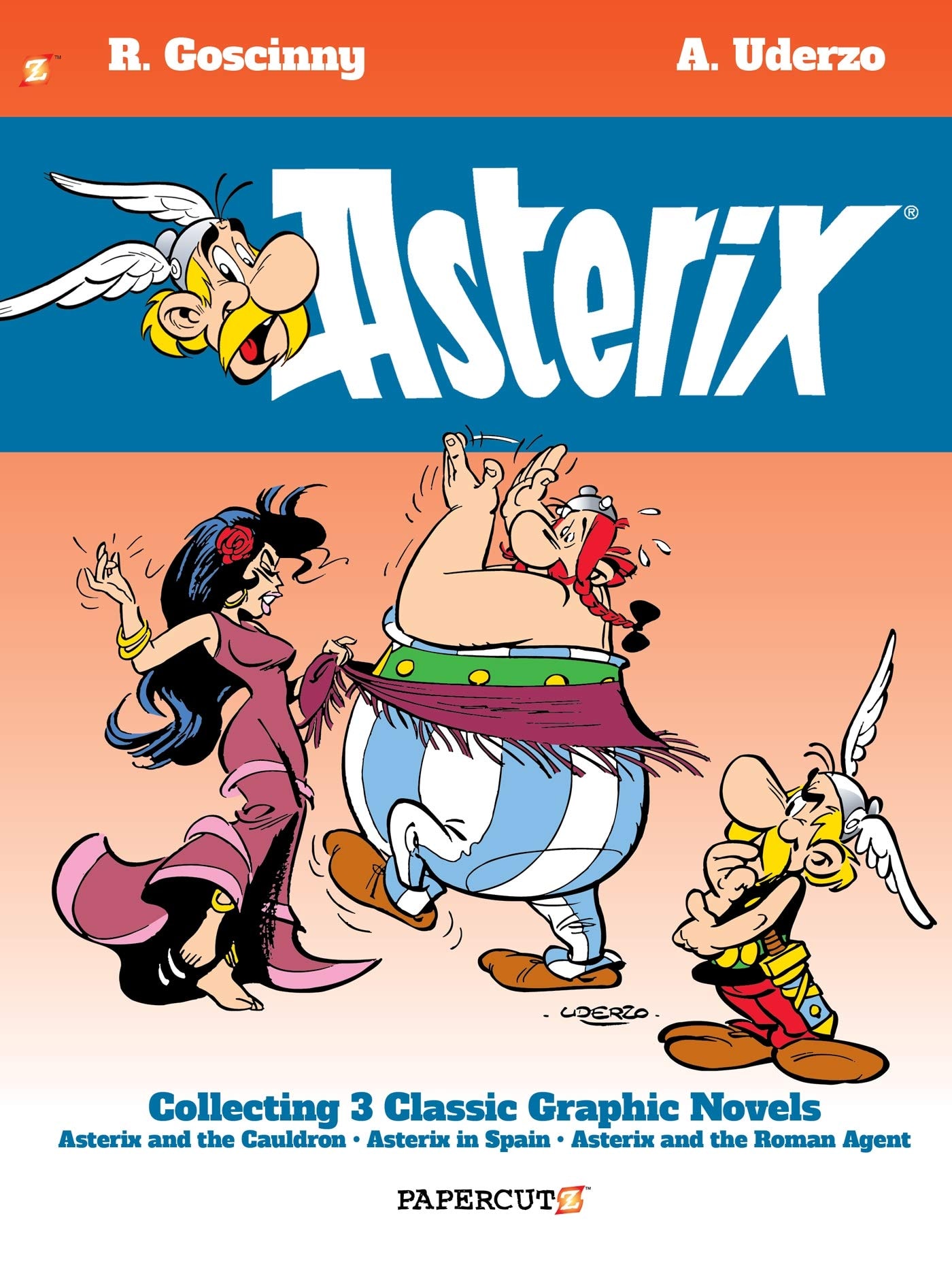 Asterix Omnibus Vol. 5 Collecting Asterix and the Cauldron, Asterix in Spain, and Asterix and the Roman Agent