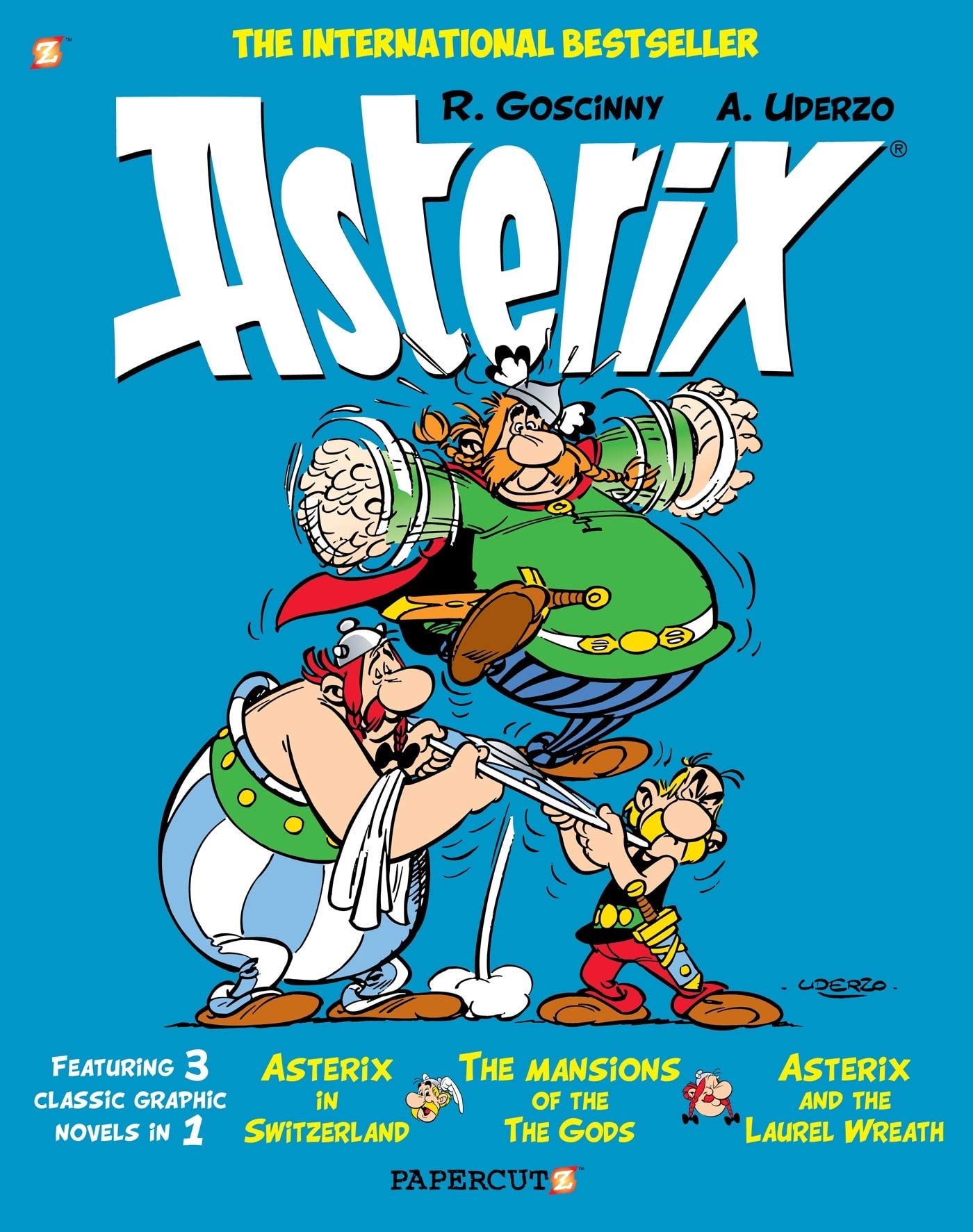 Asterix Omnibus Vol. 6 Collecting Asterix in Switzerland, The Mansions of the Gods, and Asterix and the Laurel Wreath