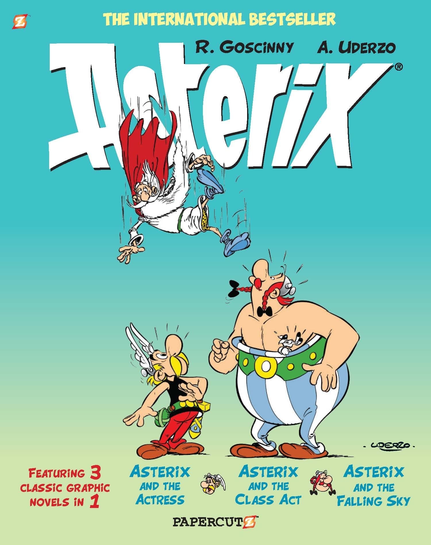 Asterix Omnibus Vol. 11 Collecting "Asterix and the Actress," "Asterix and the Class Act," and "Asterix and the Falling Sky