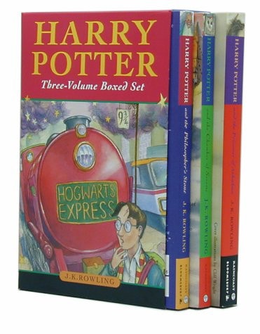 Harry Potter Boxed Set Harry Potter and the Sorcerer's Stone; Harry Potter and the Chamber of Secrets; Harry Potter and the Prisoner of Azkaban