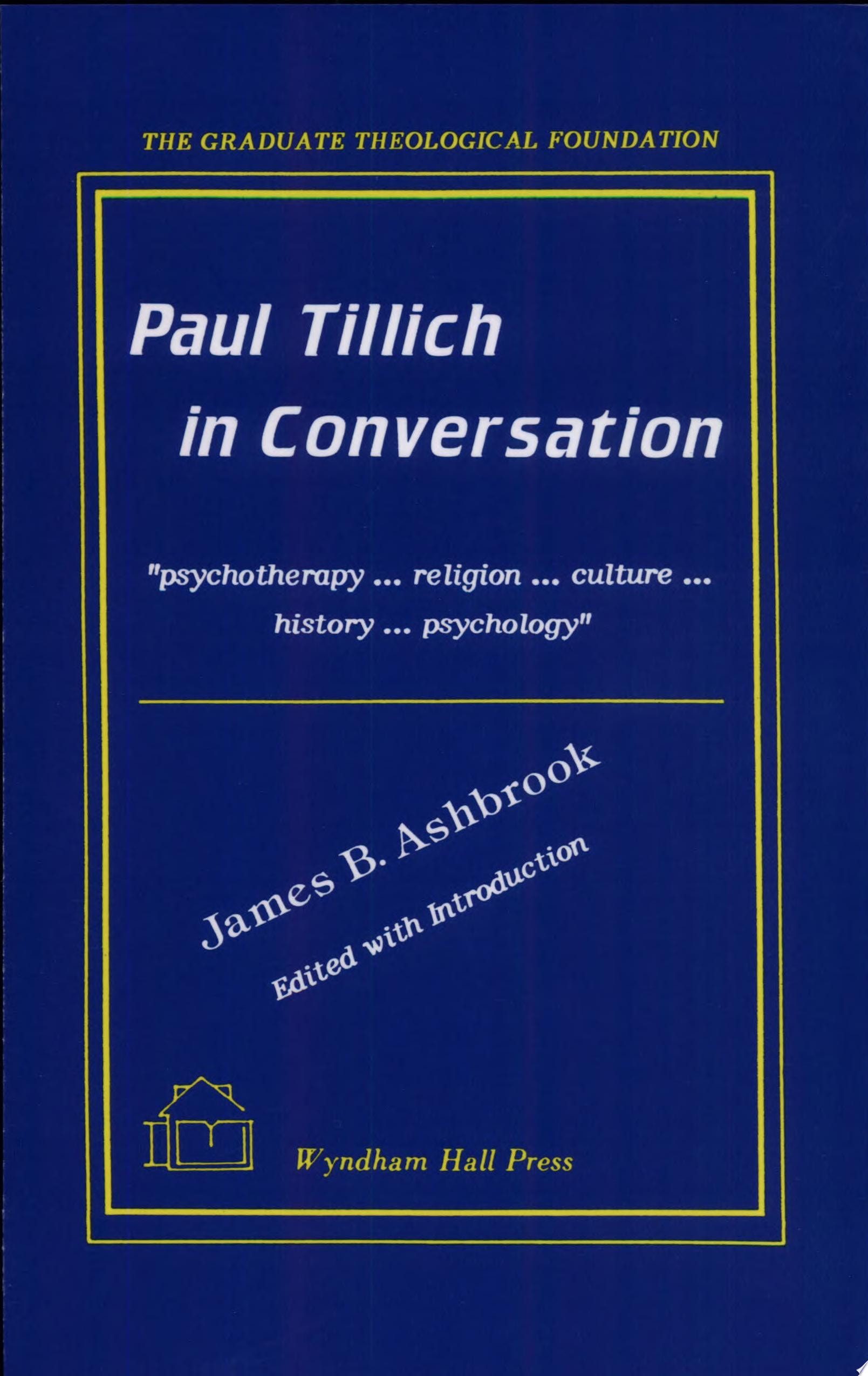 Paul Tillich in Conversation