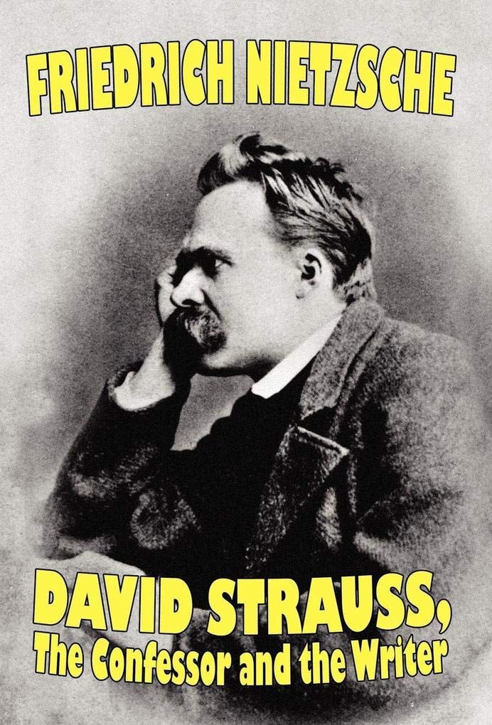David Strauss, the Confessor and the Wri