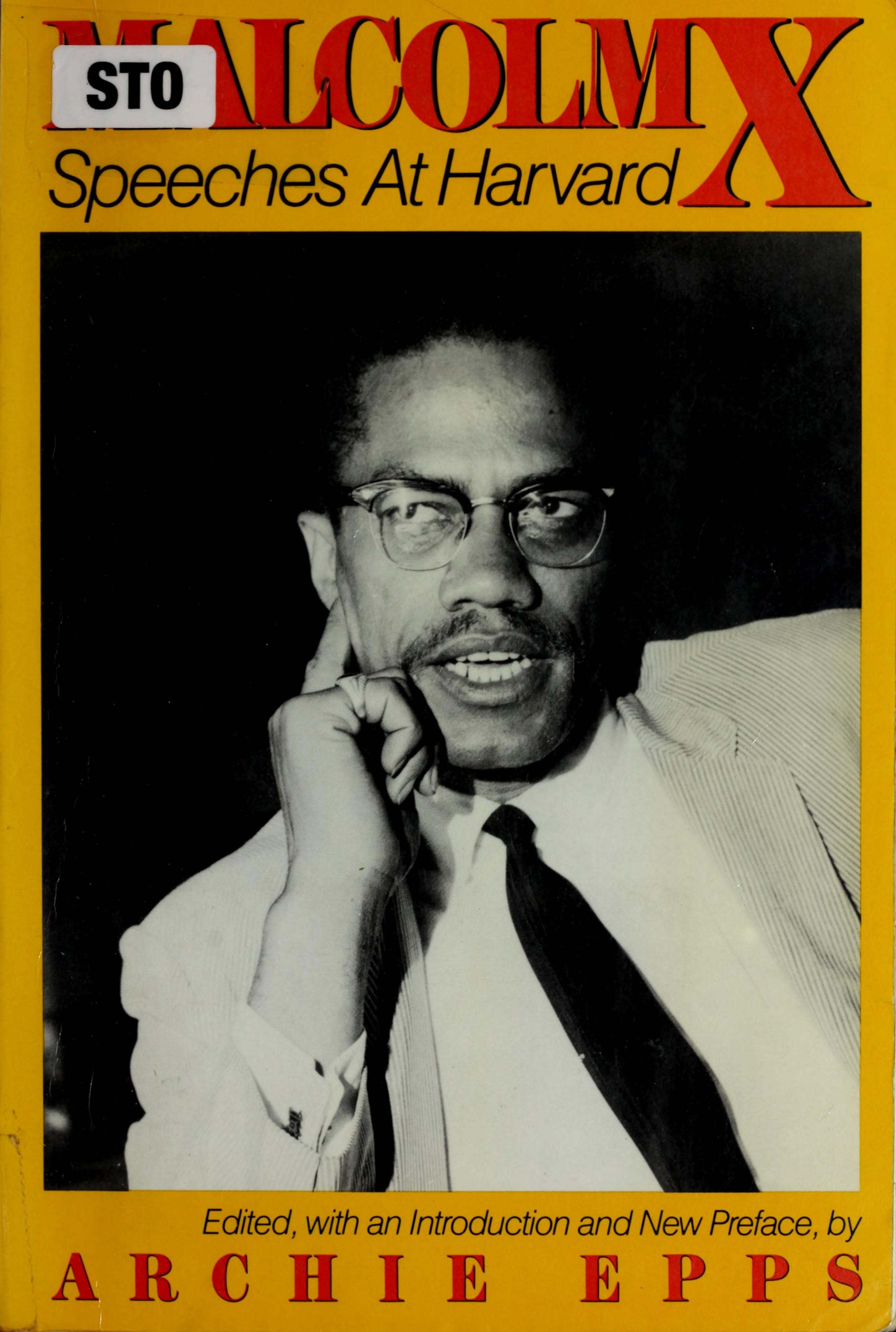 Malcolm X Speeches at Harvard
