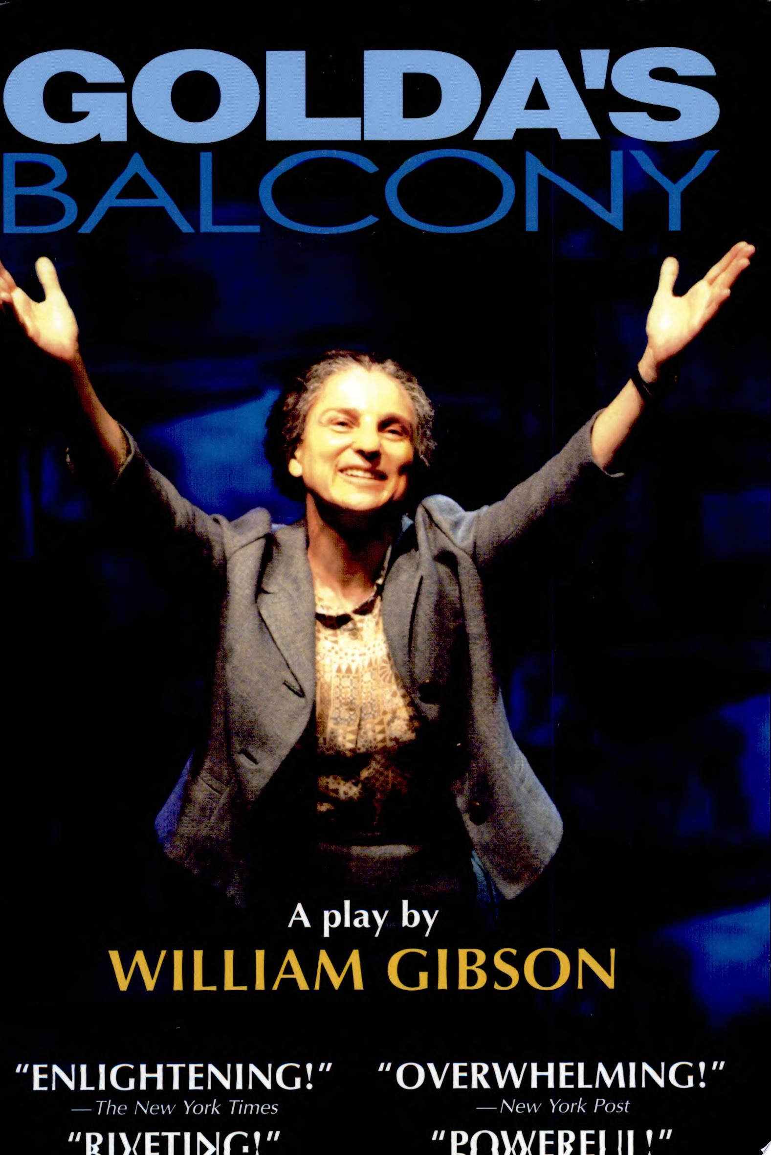 Golda's Balcony A Play
