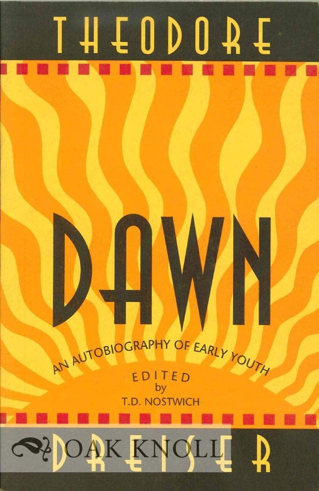 Dawn: An Autobiography of Early Youth