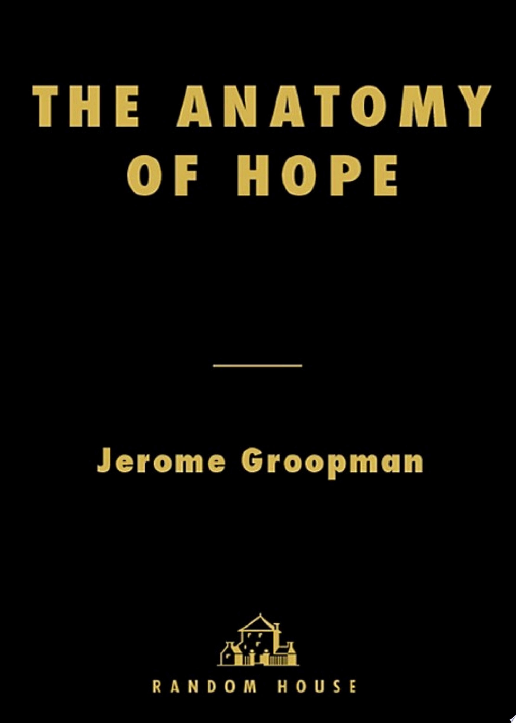 The Anatomy of Hope (Pb)