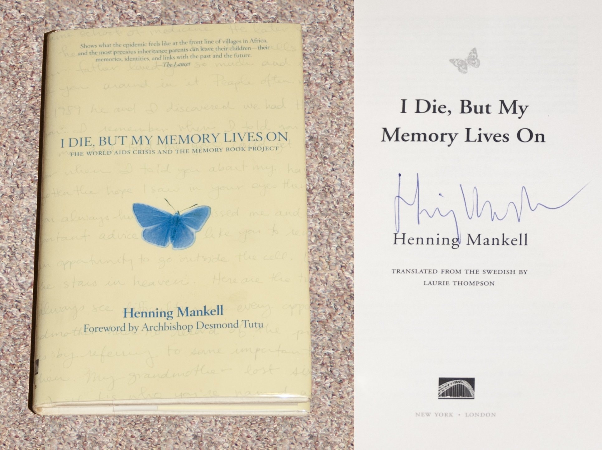 I Die, But My Memory Lives on