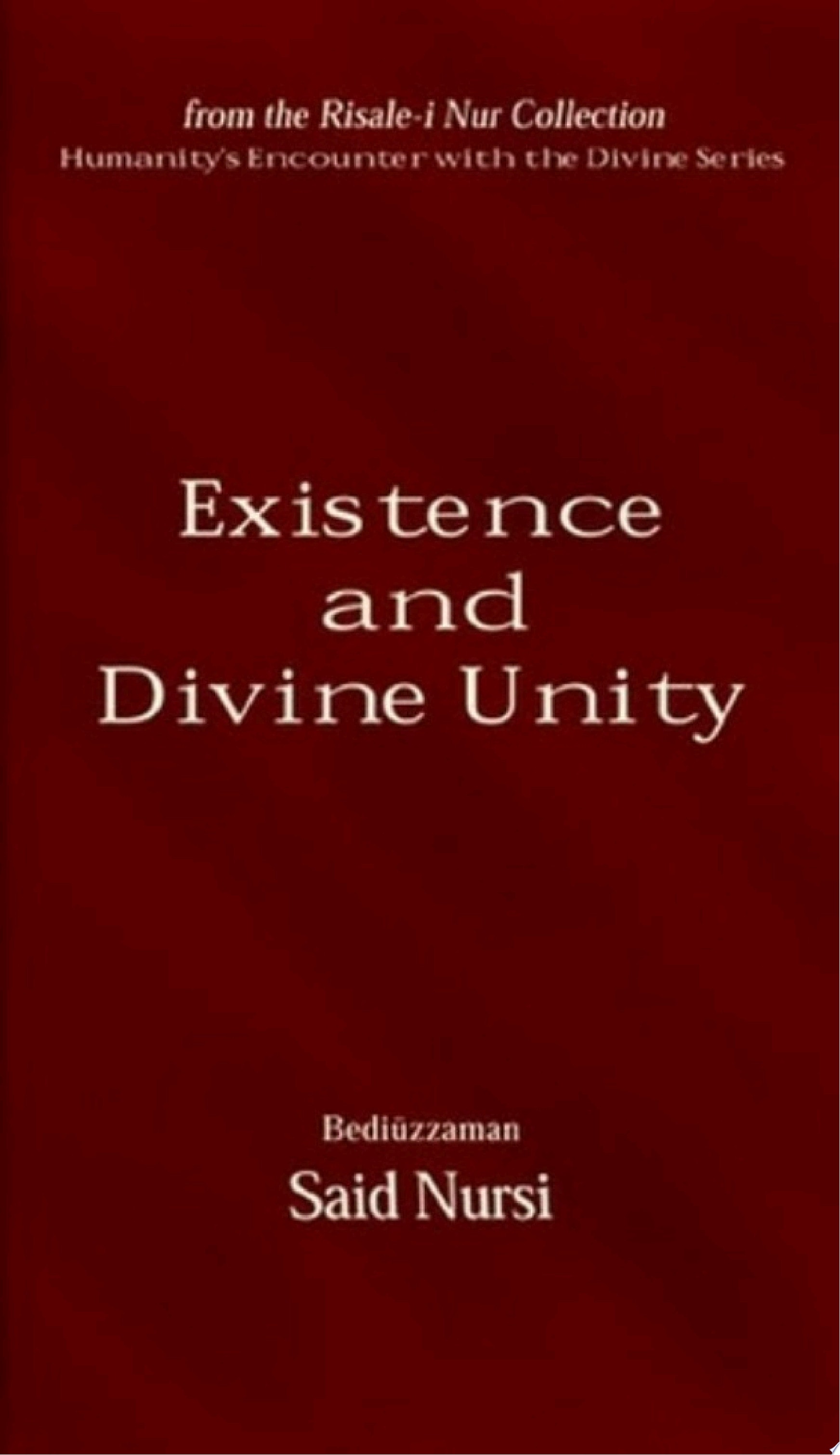 Existence and Divine Unity