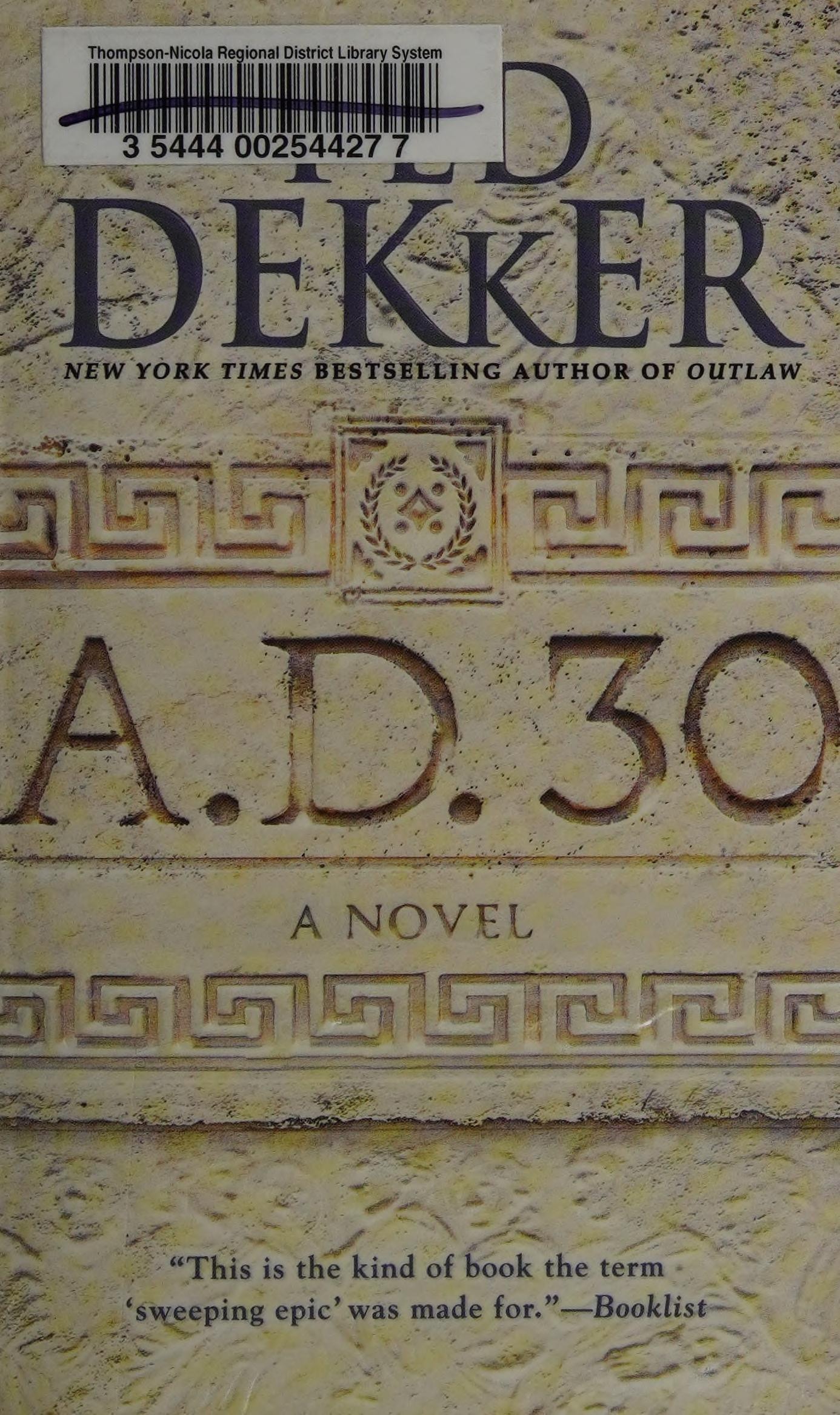 A.D. 30 A Novel