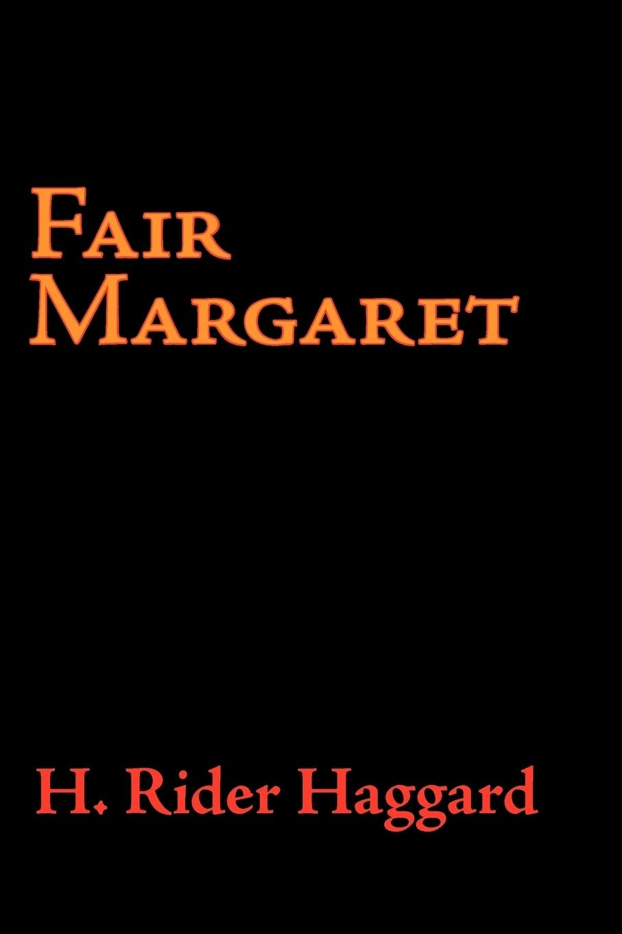 Fair Margaret