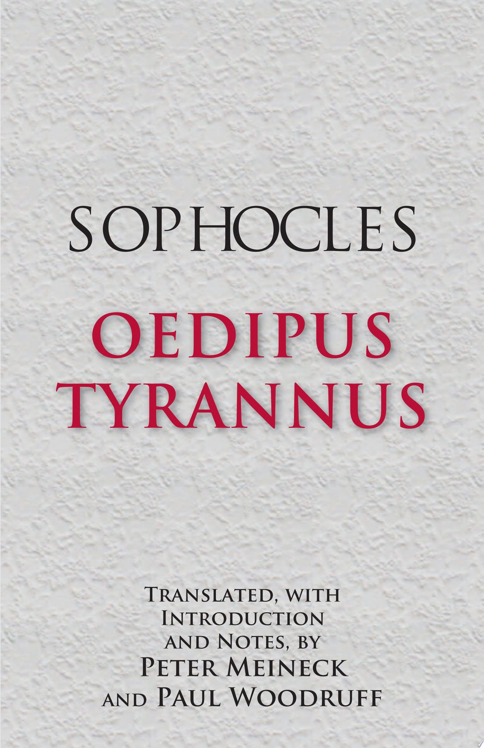 Oedipus Tyrannus