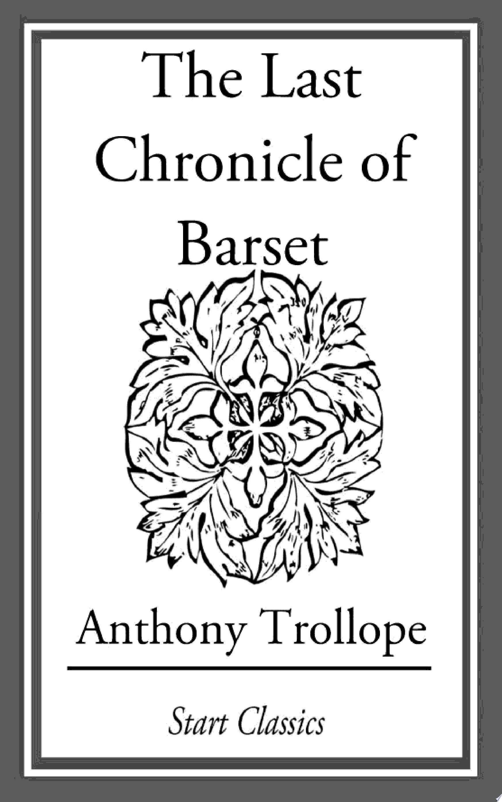 The Last Chronicle of Barset