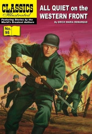 All Quiet On The Western Front - Classics Illustrated #95 (nook Comics With Zoom View)