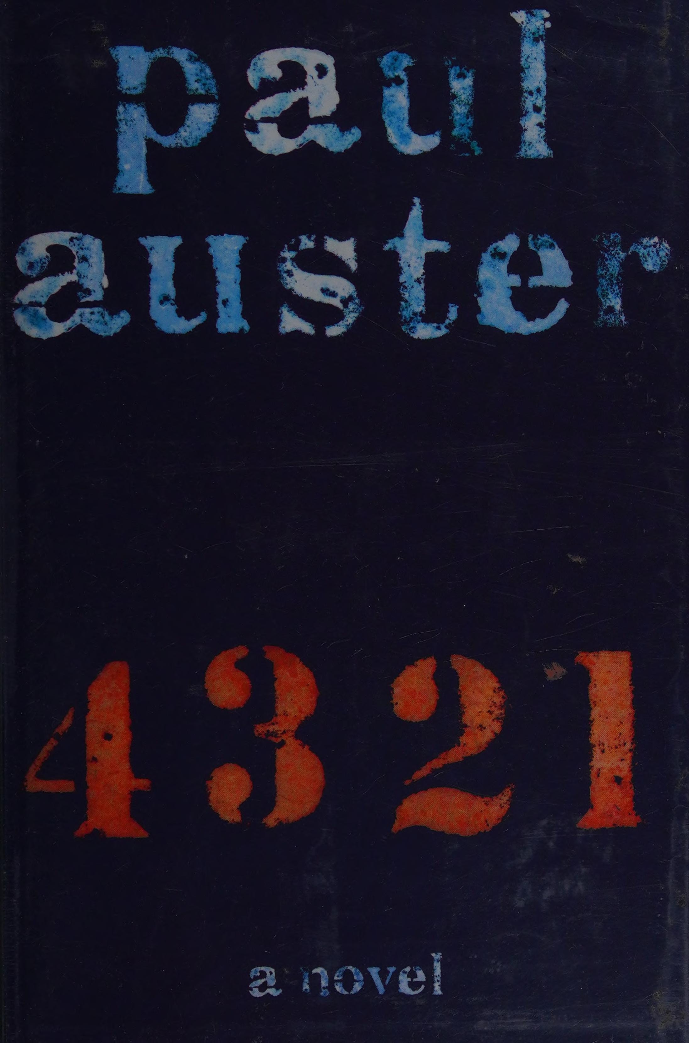 4 3 2 1 A Novel