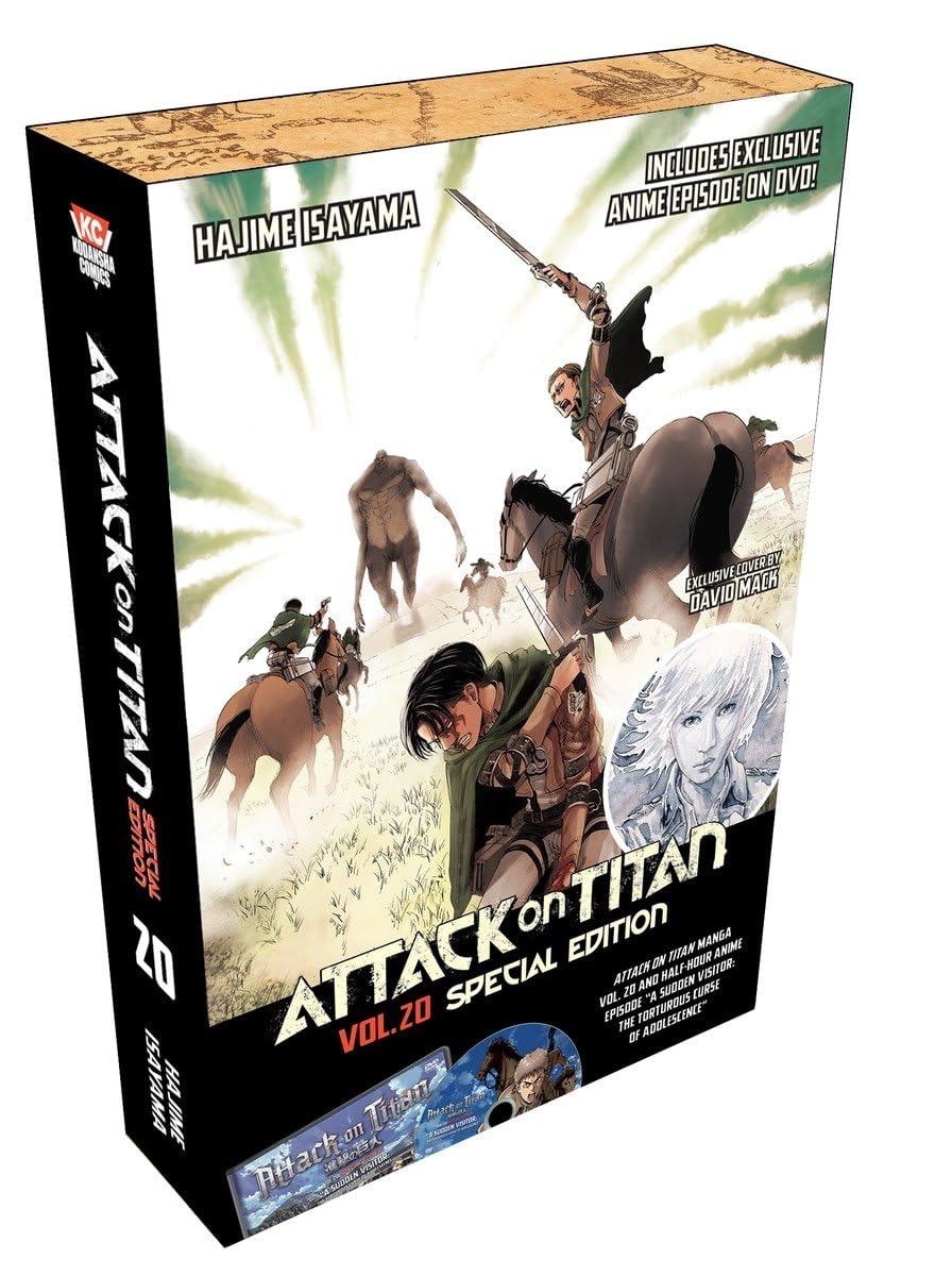 Attack on Titan 20 Manga Special Edition W/DVD