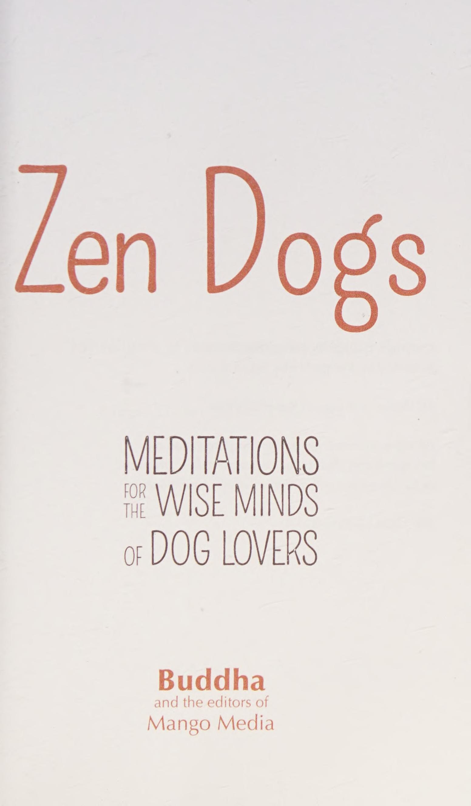 Zen Dogs (Zen Gift)