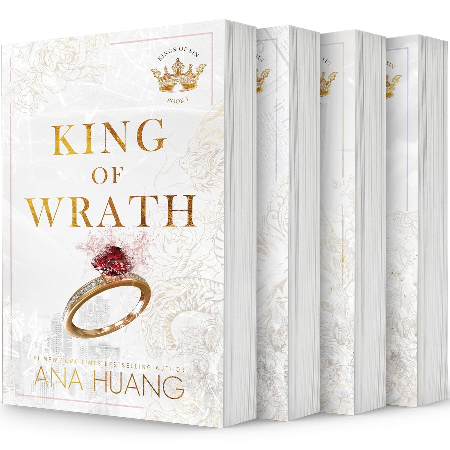 The Kings of Sin Series. 4 Books Collection Set. King of Wrath, King of Pride, King of Greed, King of Sloth by Ana Huang